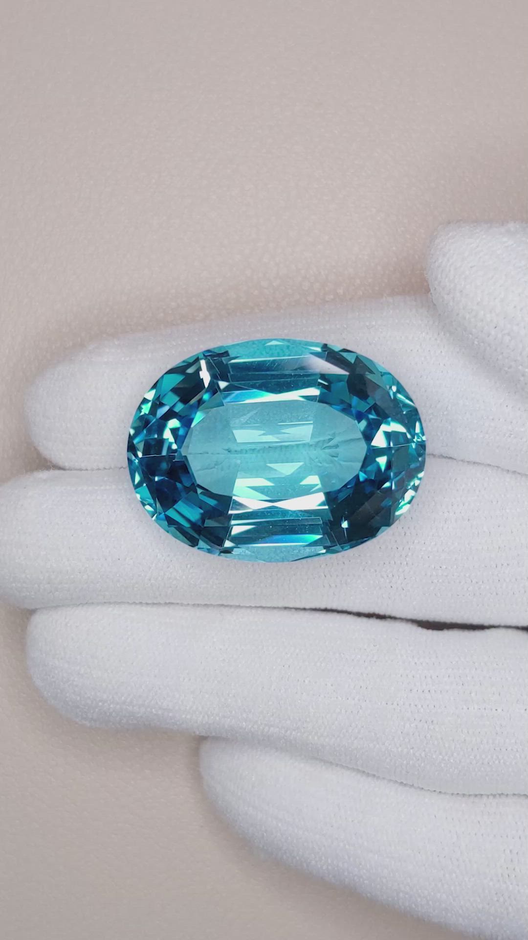 65.43 Ct. Topaz from Brazil Size Video