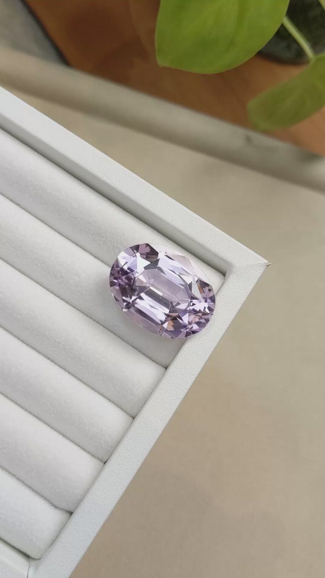 54.17 Ct. Kunzite from Afghanistan Size Video