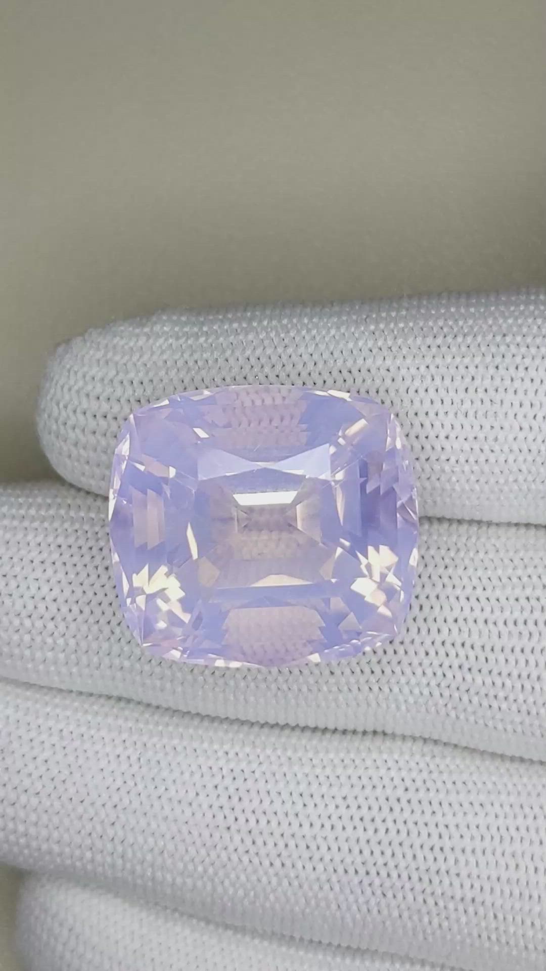 39.94 Ct. Rose Quartz from Brazil Size Video