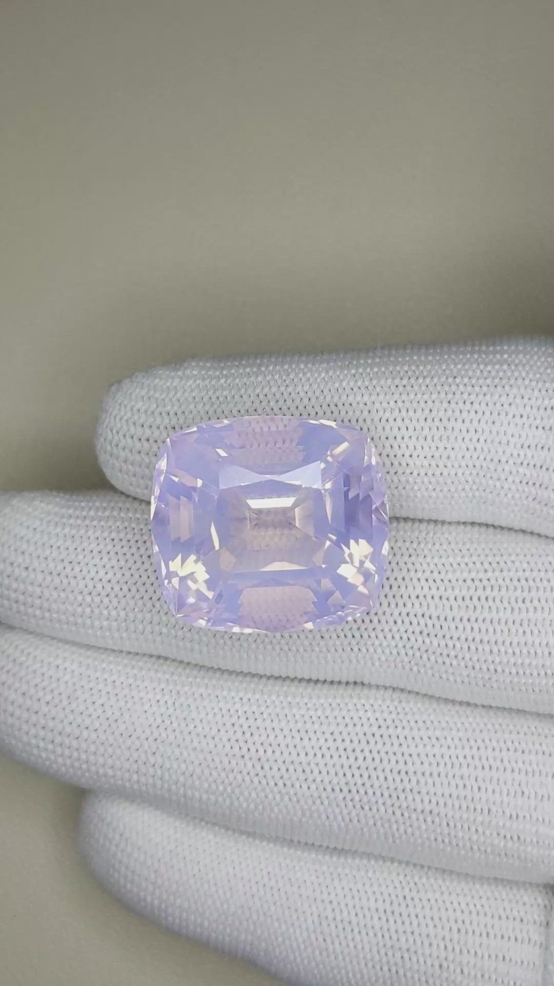 39.94 Ct. Rose Quartz from Brazil Size Video