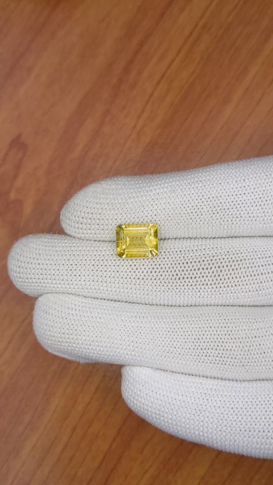3.18 Ct. Citrine from Brazil Size Video