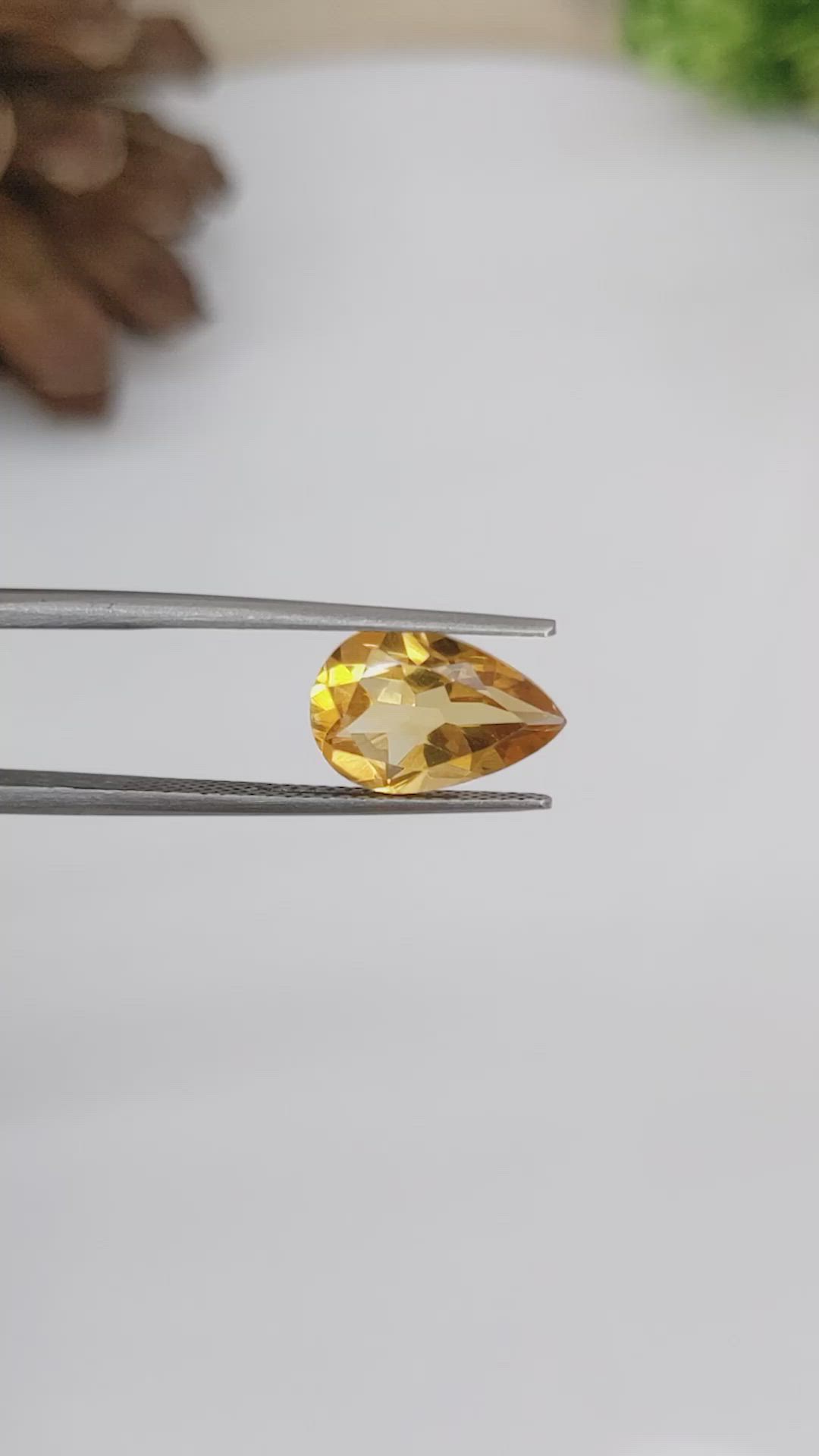 3.03 Ct. Citrine from Brazil Size Video