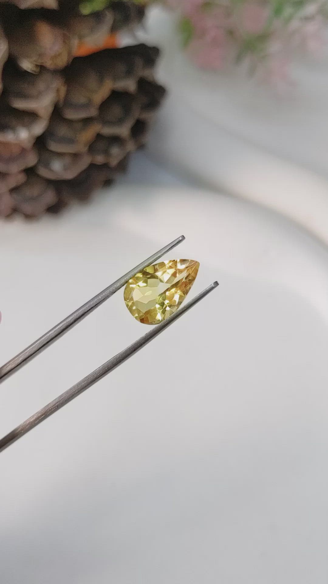 2.99 Ct. Citrine from Brazil Size Video