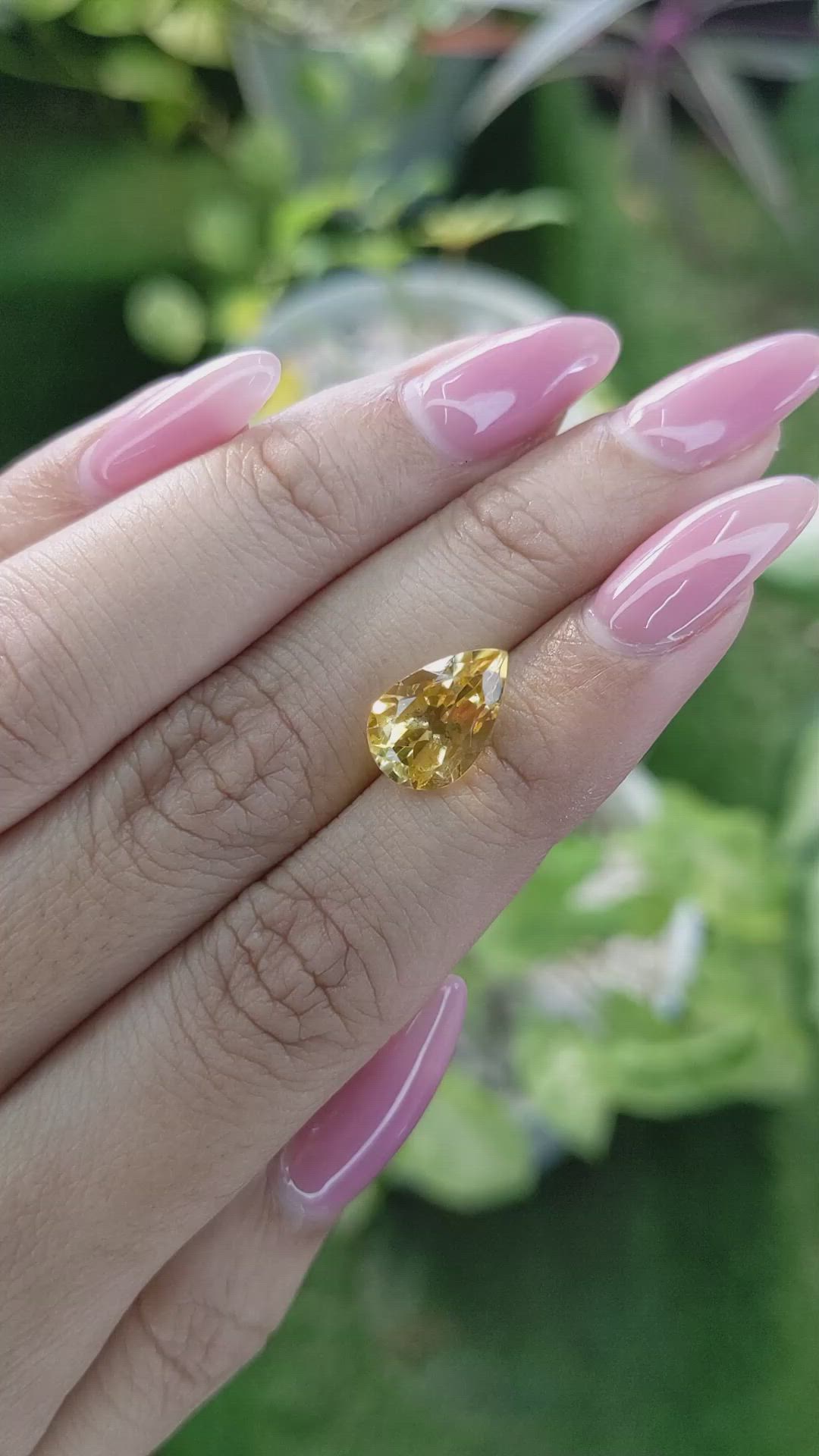 3.20 Ct. Citrine from Brazil Size Video
