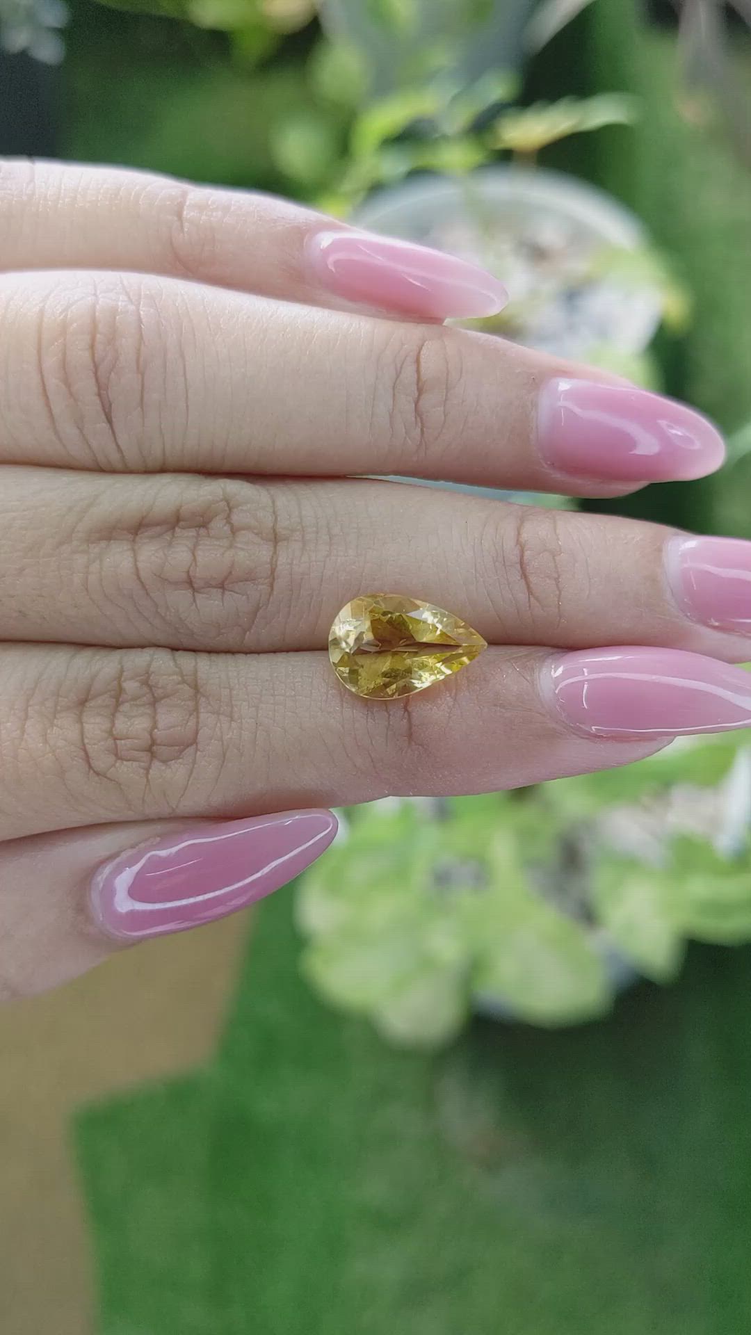 3.06 Ct. Citrine from Brazil Size Video