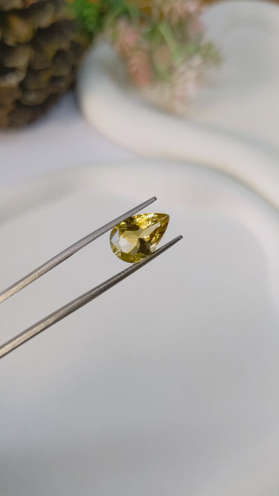 3.06 Ct. Citrine from Brazil Size Video