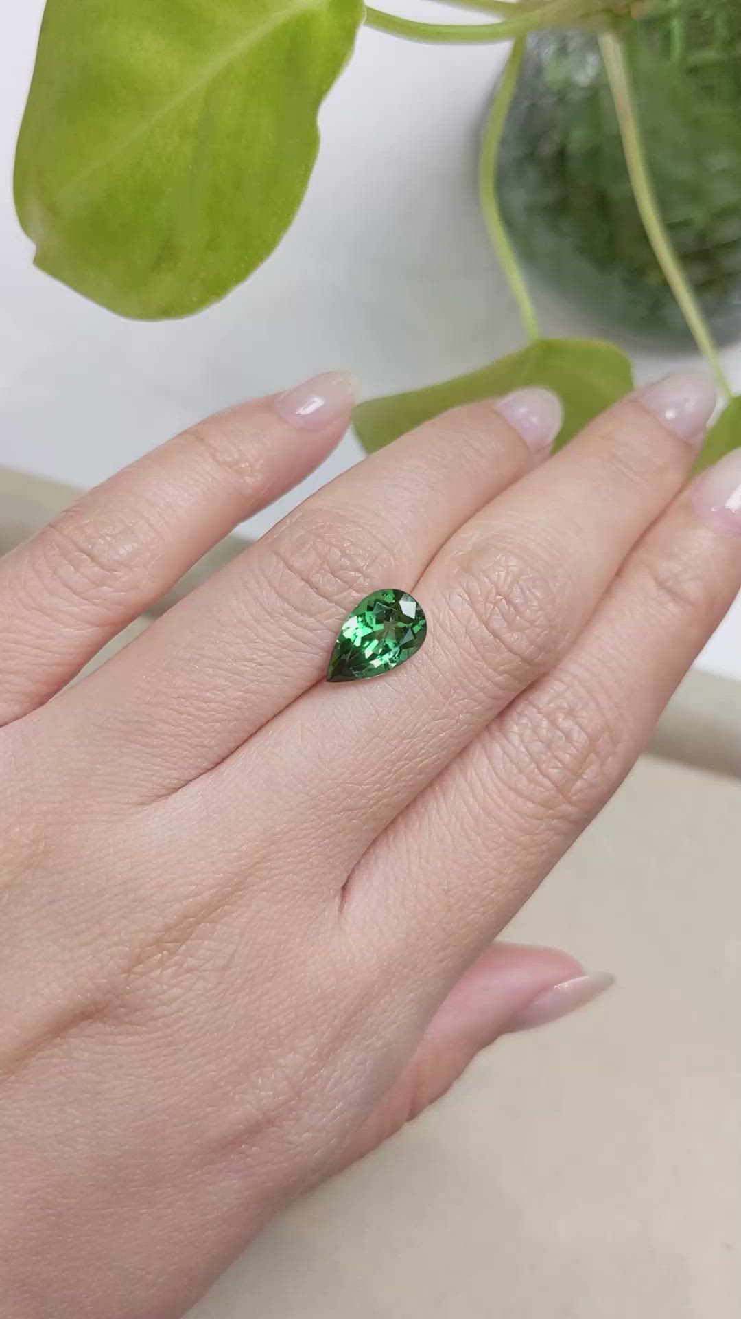 2.59 Ct. Tourmaline from Mozambique Size Video