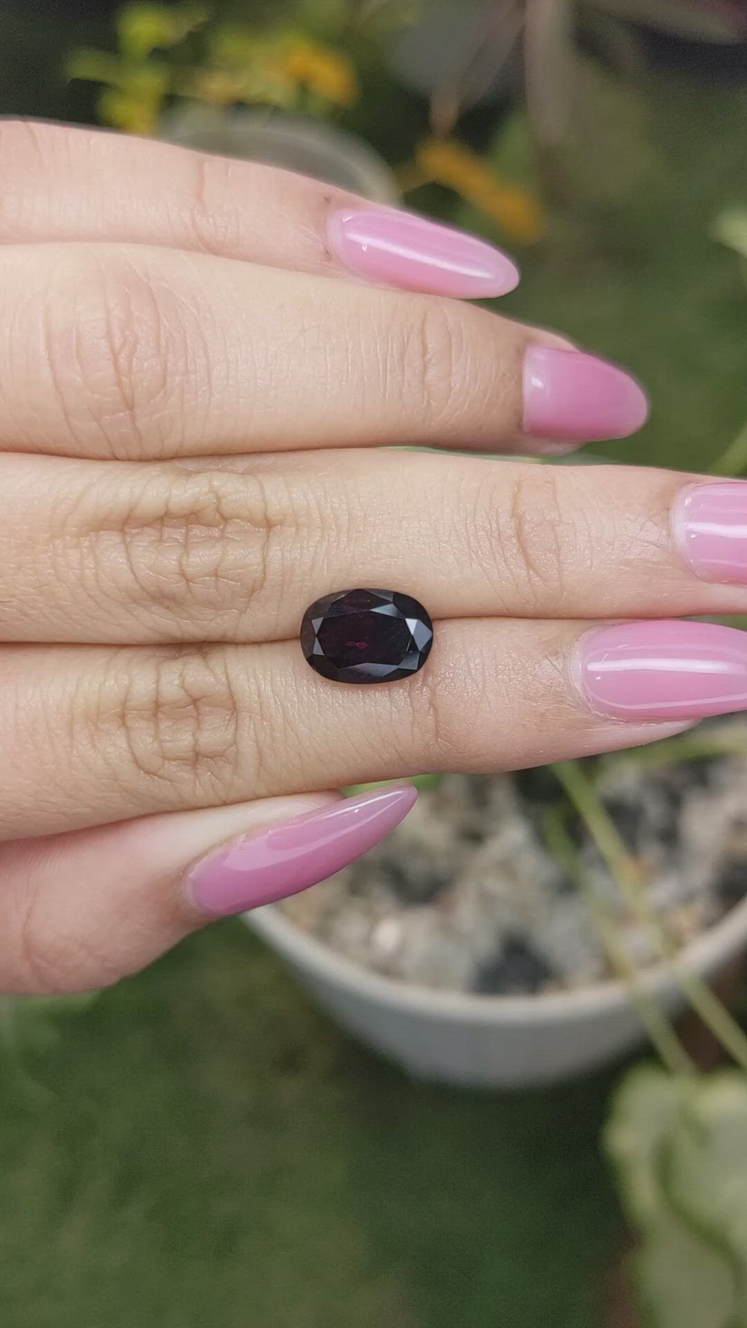 3.51 Ct. Spinel from Ceylon (Sri Lanka) Size Video
