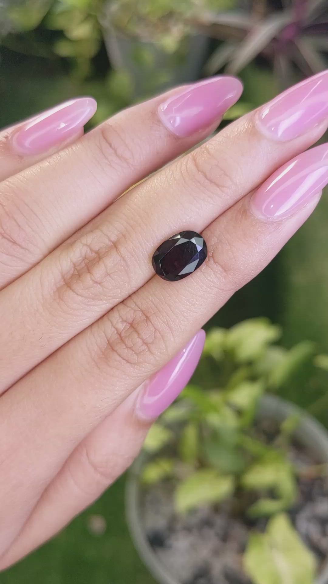 3.51 Ct. Spinel from Ceylon (Sri Lanka) Size Video