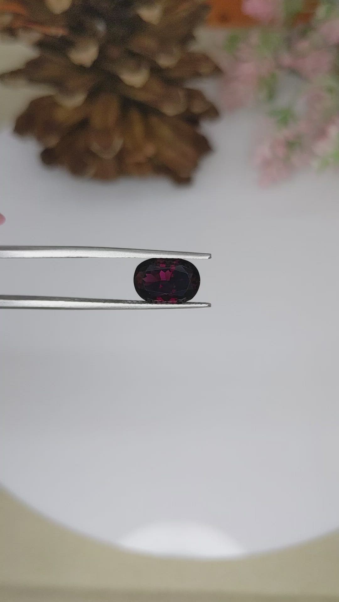 3.51 Ct. Spinel from Ceylon (Sri Lanka) Size Video