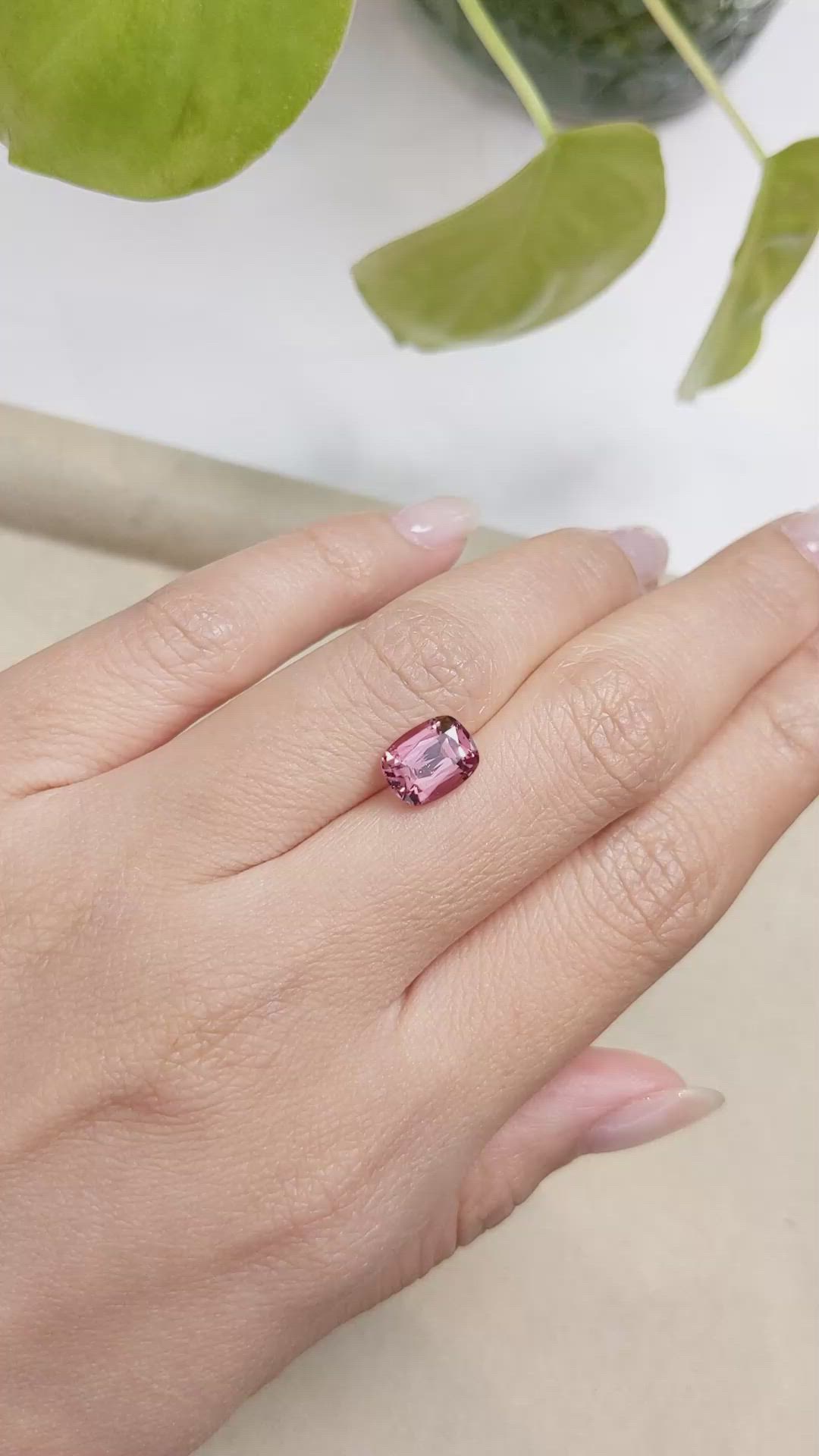 2.23 Ct. Spinel from Burma (Myanmar) Size Video