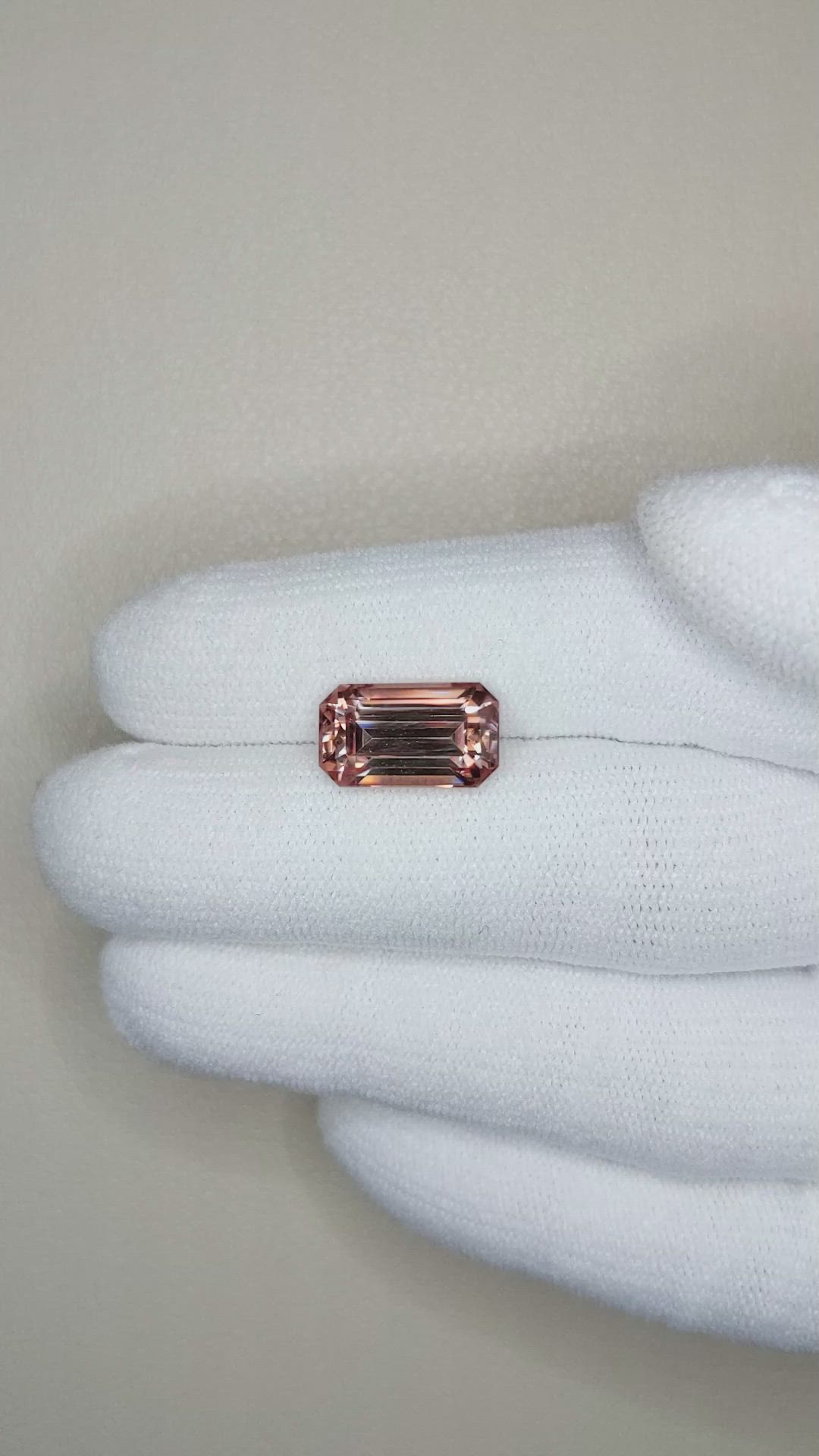 6.61 Ct. Zircon from Tanzania Size Video