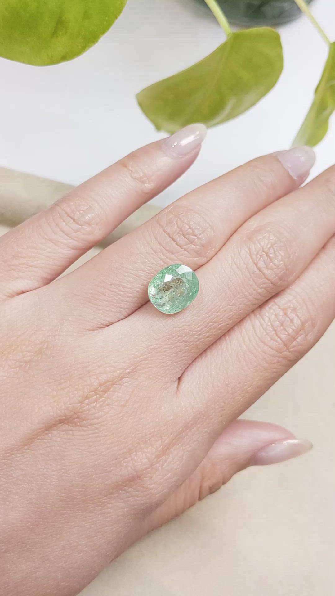 4.92 Ct. Paraiba Tourmaline from Africa Size Video