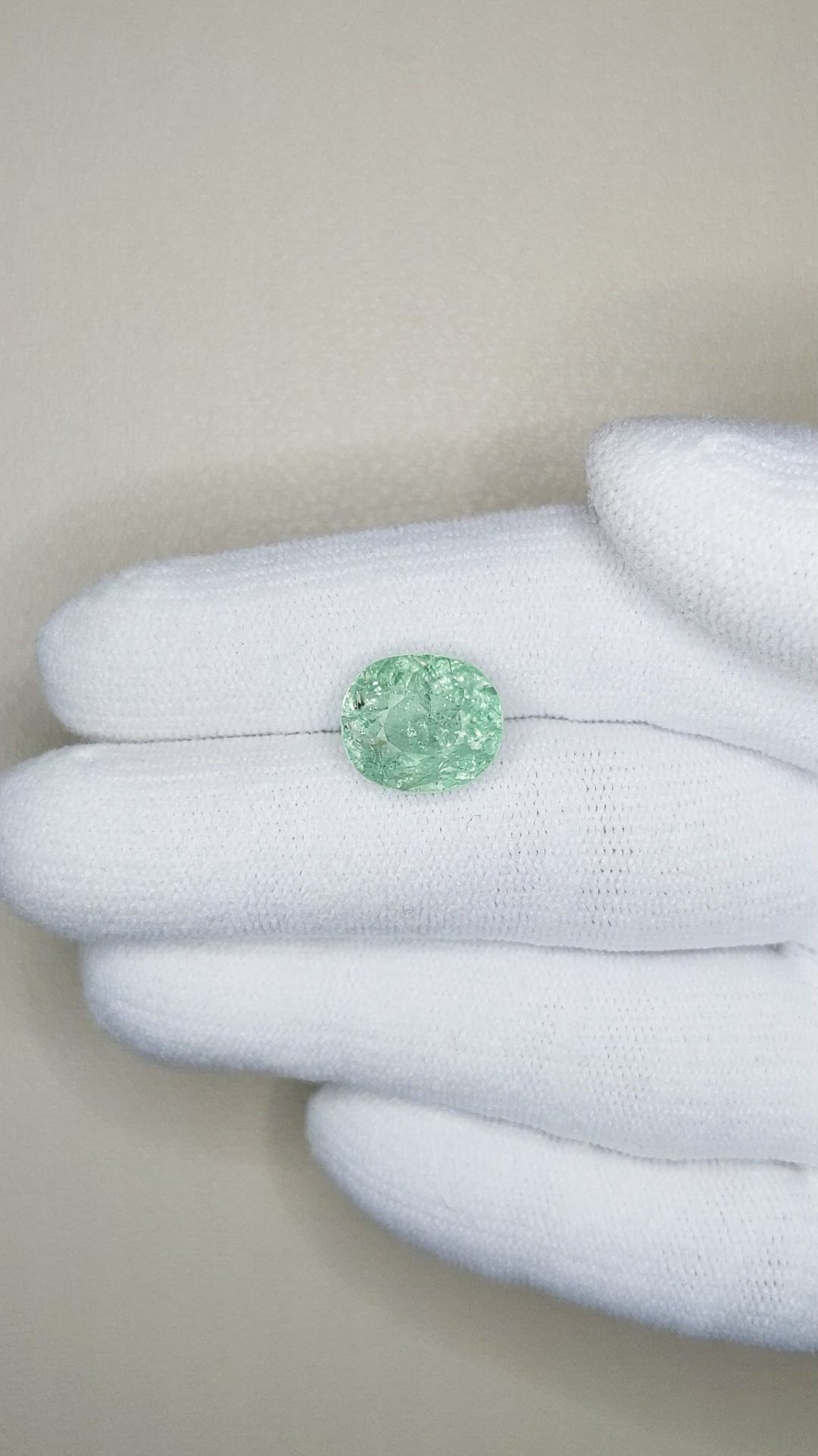 4.92 Ct. Paraiba Tourmaline from Africa Size Video