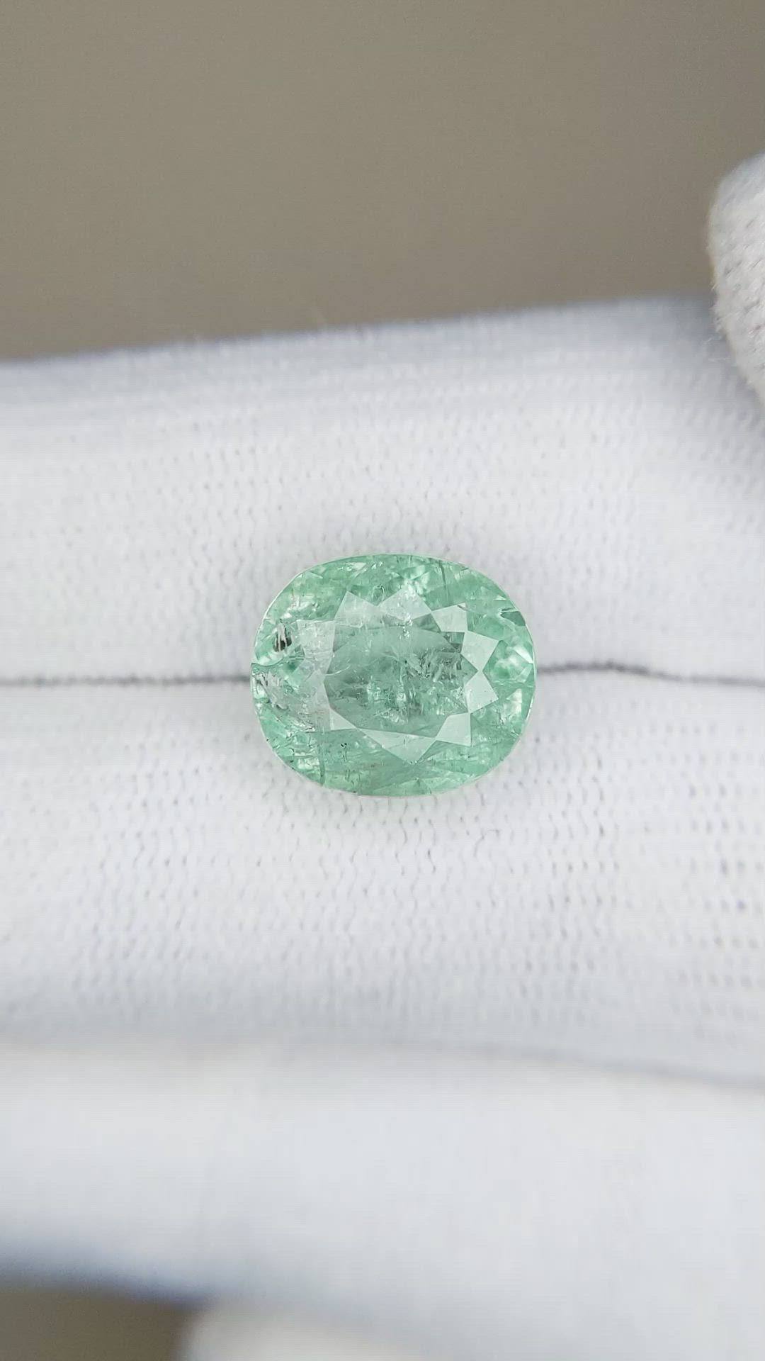 4.92 Ct. Paraiba Tourmaline from Africa Size Video