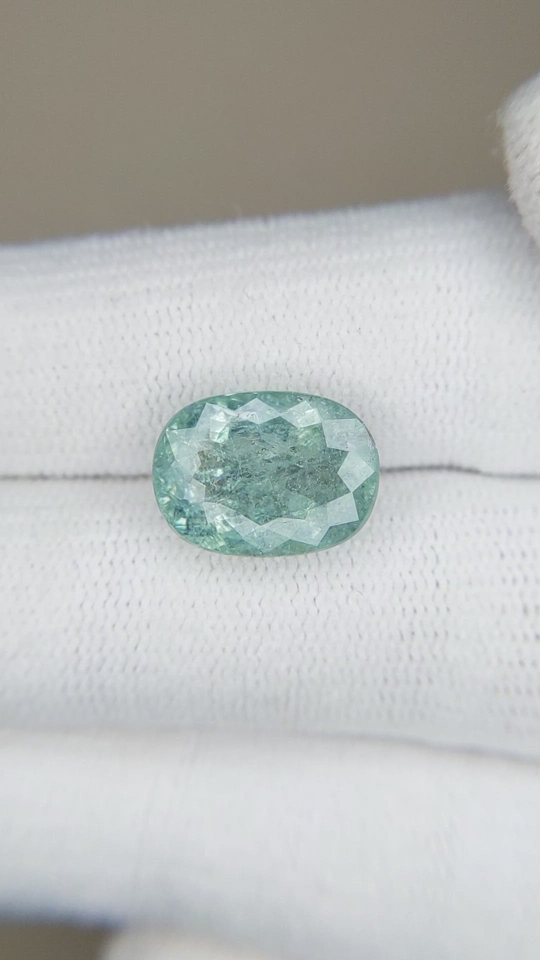 4.68 Ct. Paraiba Tourmaline from Africa Size Video