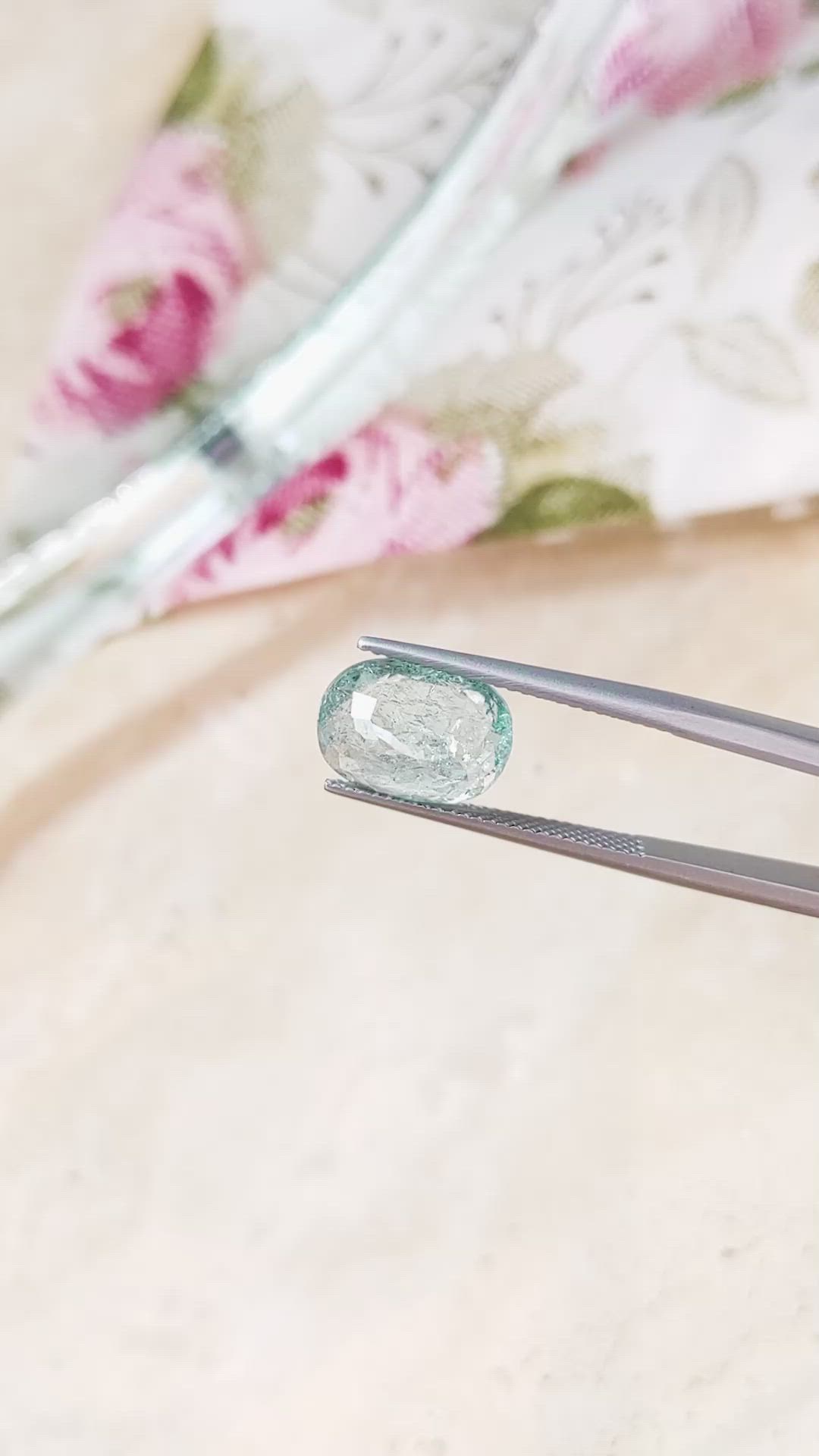 4.68 Ct. Paraiba Tourmaline from Africa Size Video