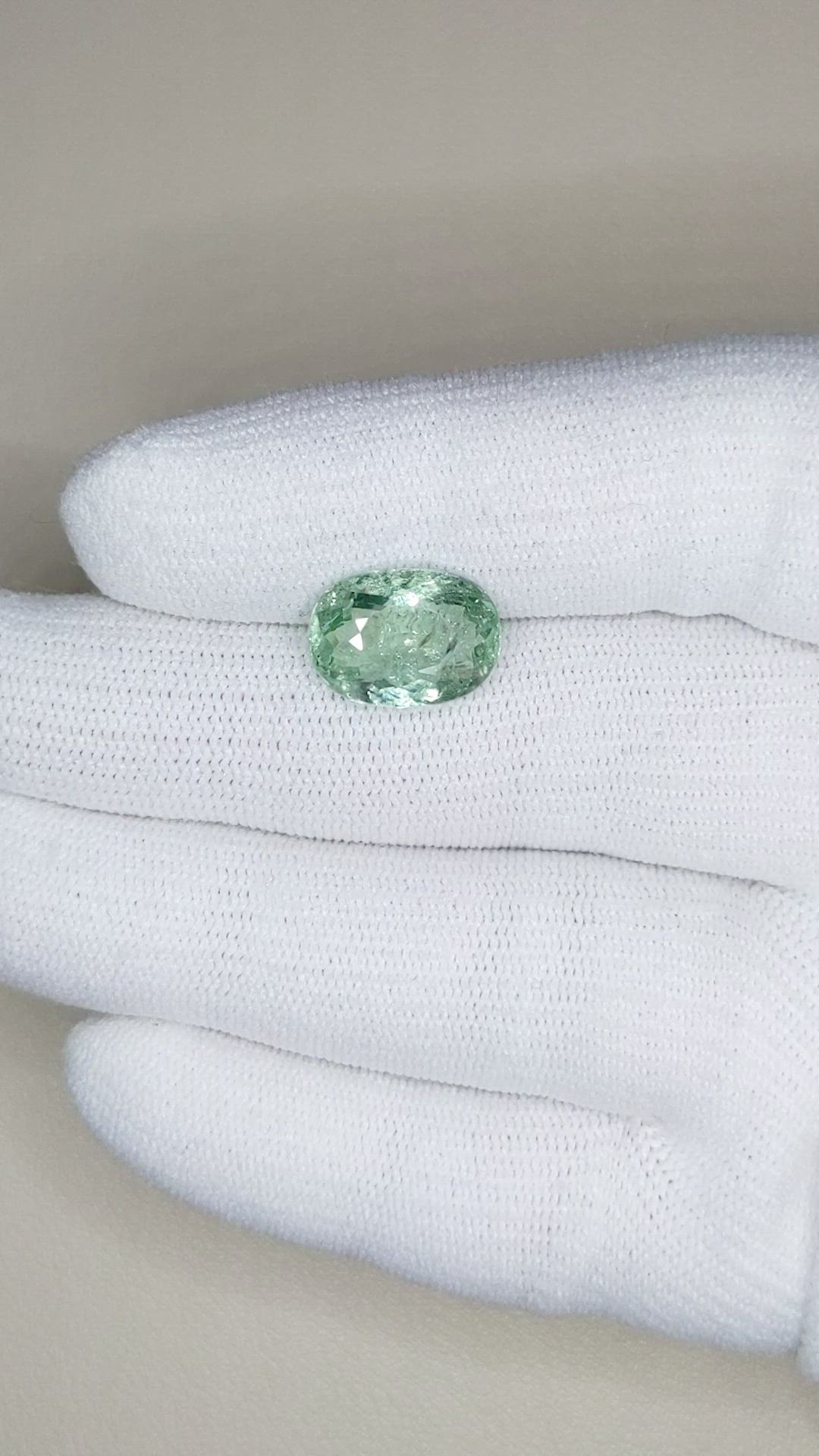 4.58 Ct. Tourmaline from Mozambique Size Video