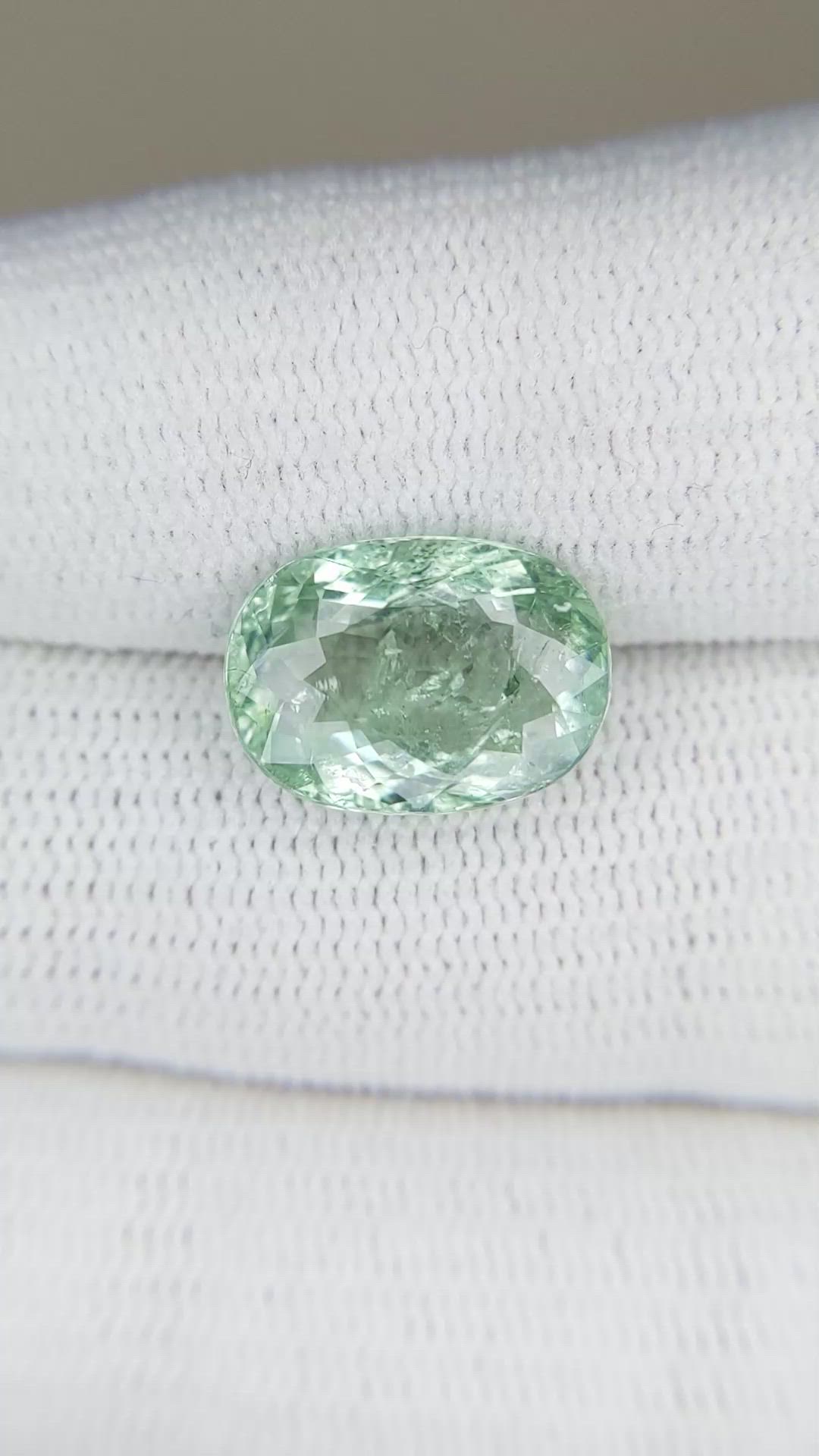 4.58 Ct. Tourmaline from Mozambique Size Video