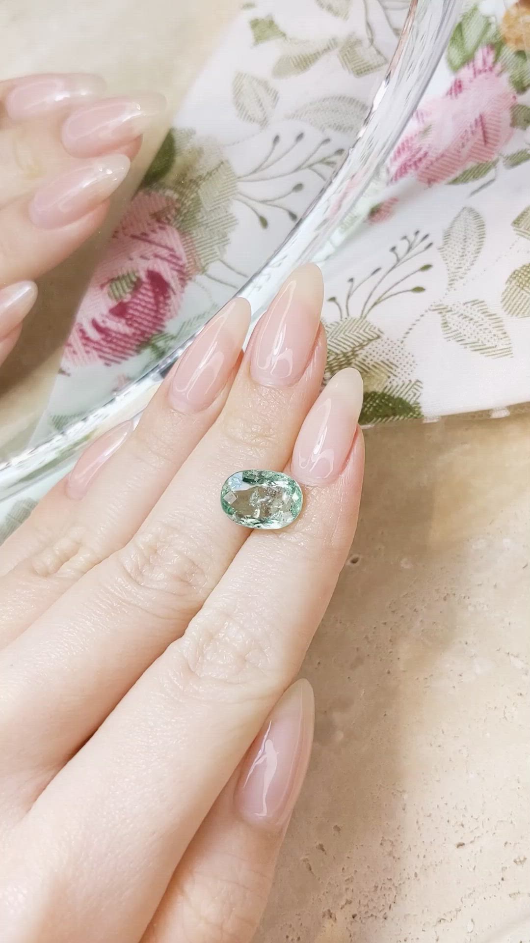 4.58 Ct. Tourmaline from Mozambique Size Video