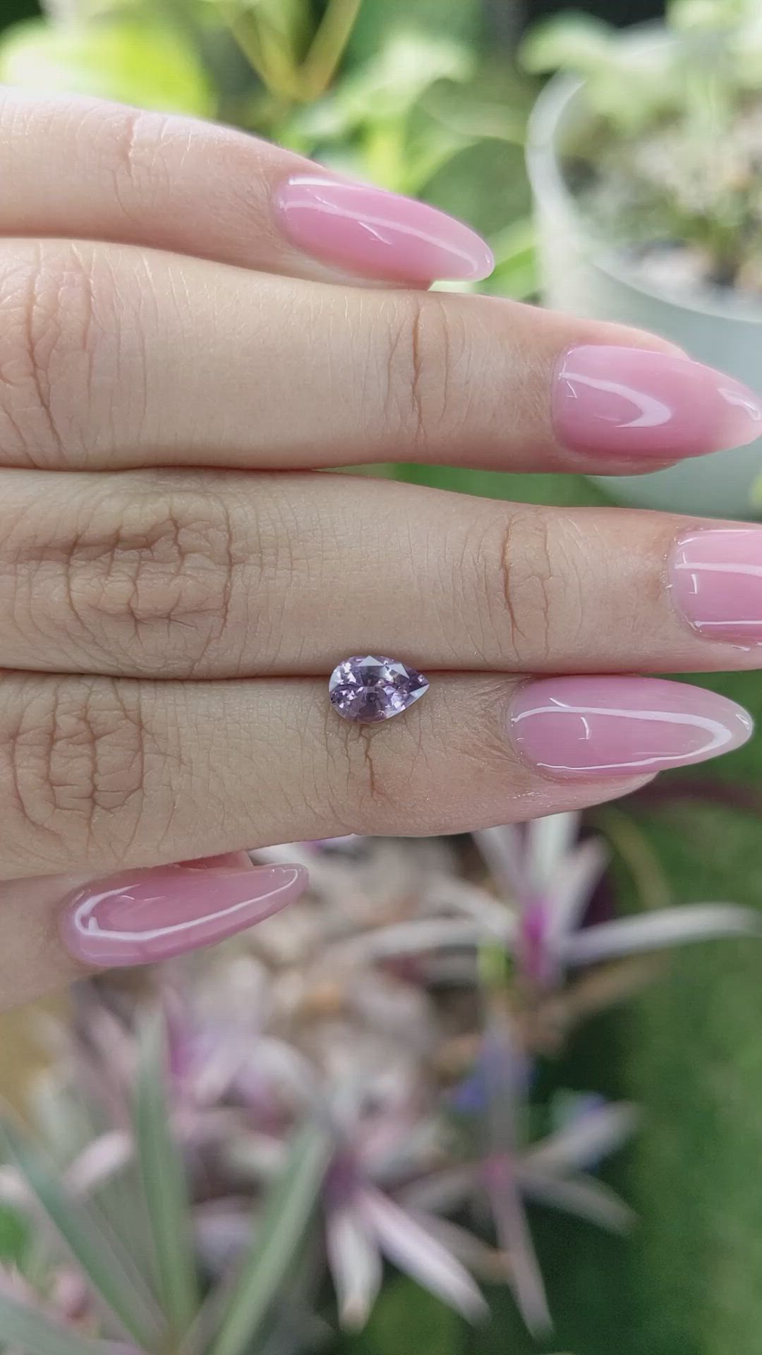 0.84 Ct. Spinel from Ceylon (Sri Lanka) Size Video