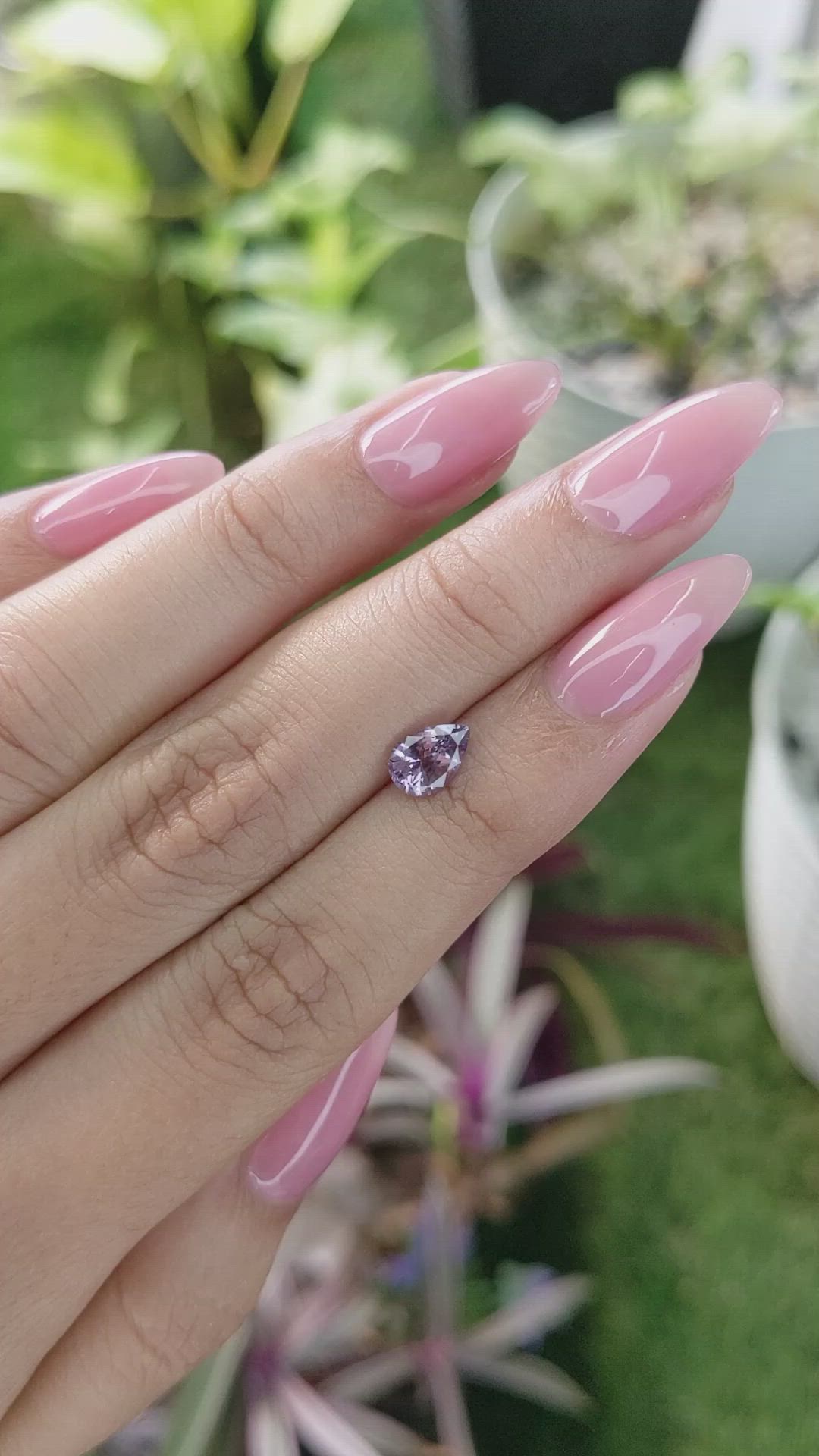 0.84 Ct. Spinel from Ceylon (Sri Lanka) Size Video