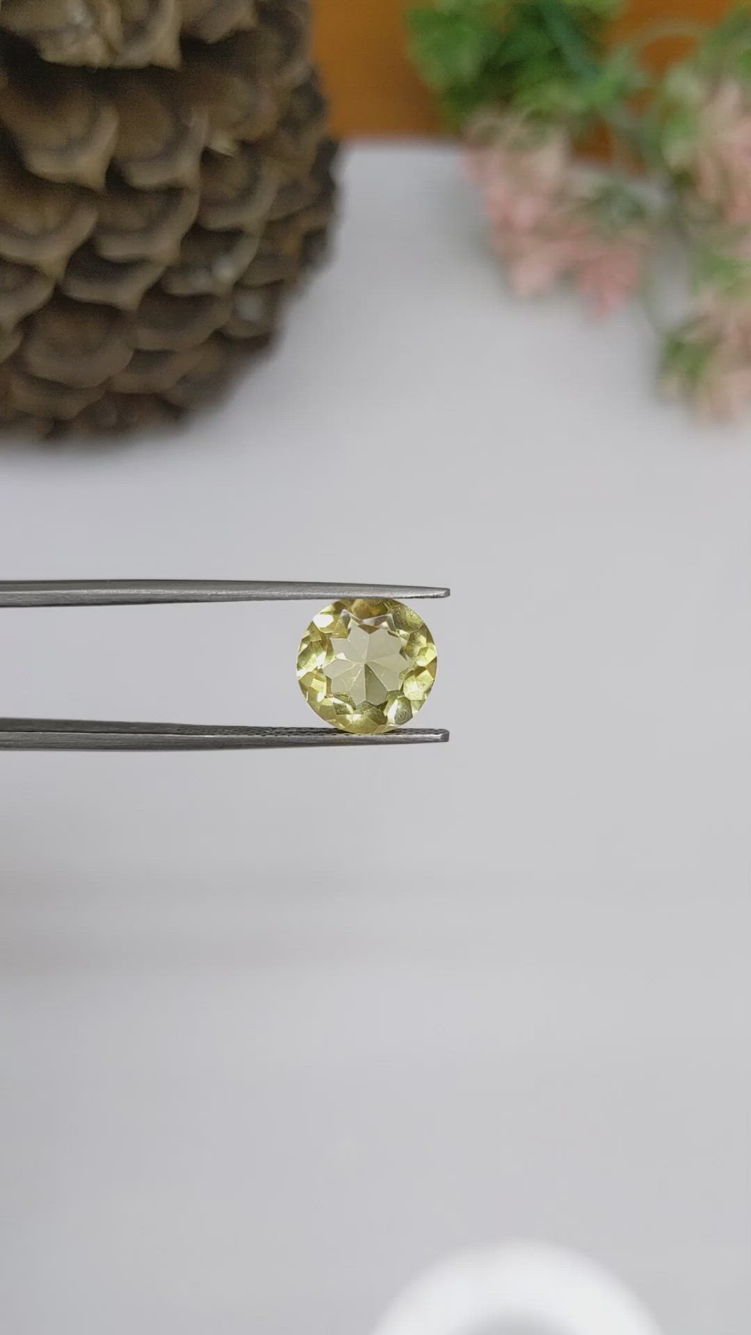 2.98 Ct. Citrine from Brazil Size Video