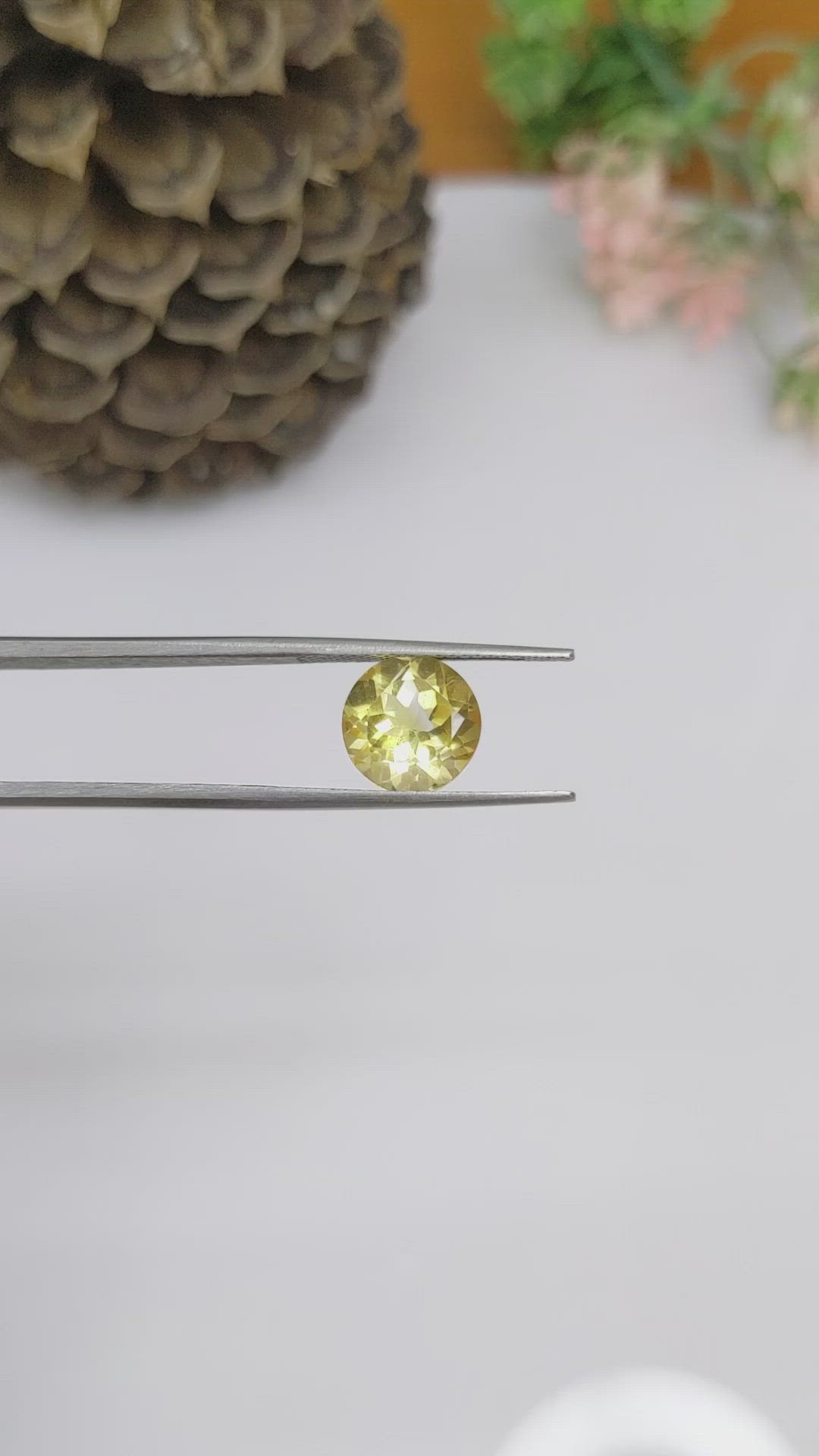 3.27 Ct. Citrine from Brazil Size Video