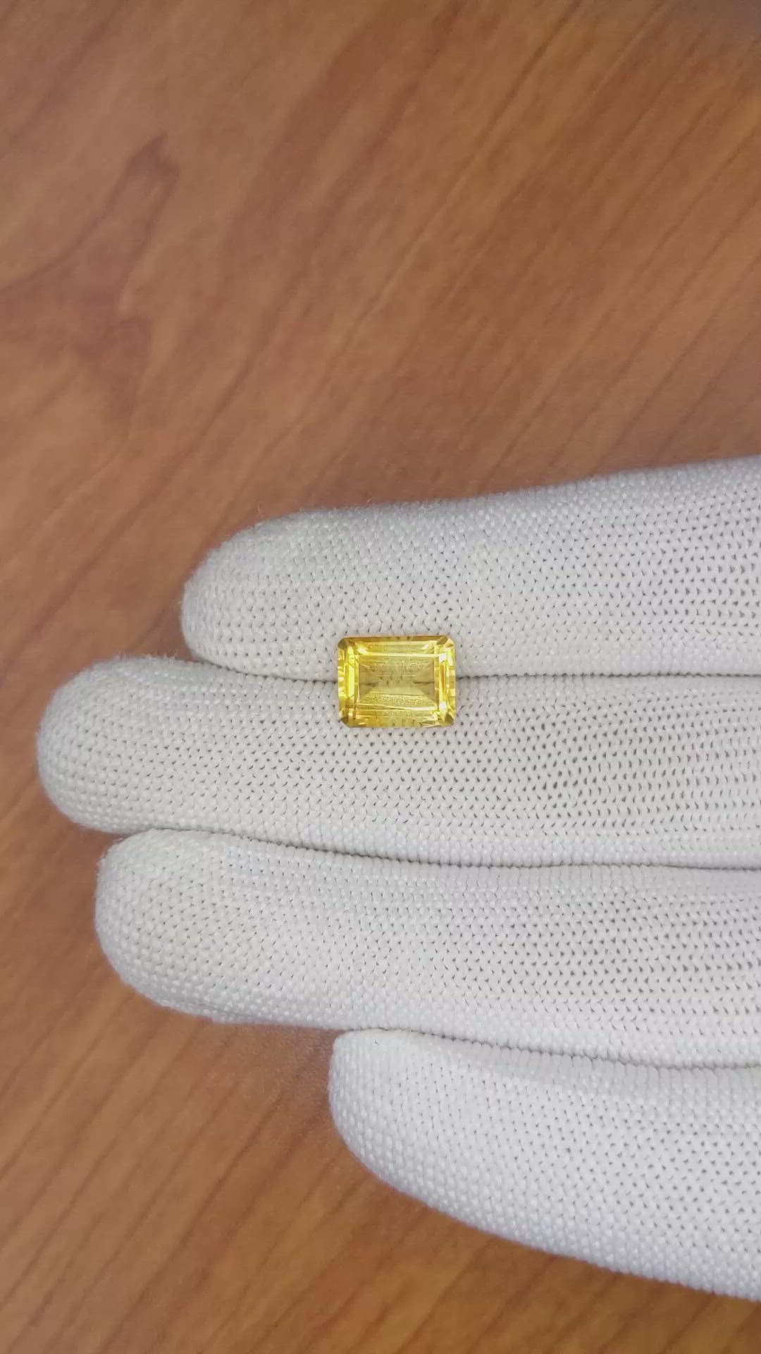 3.18 Ct. Citrine from Brazil Size Video