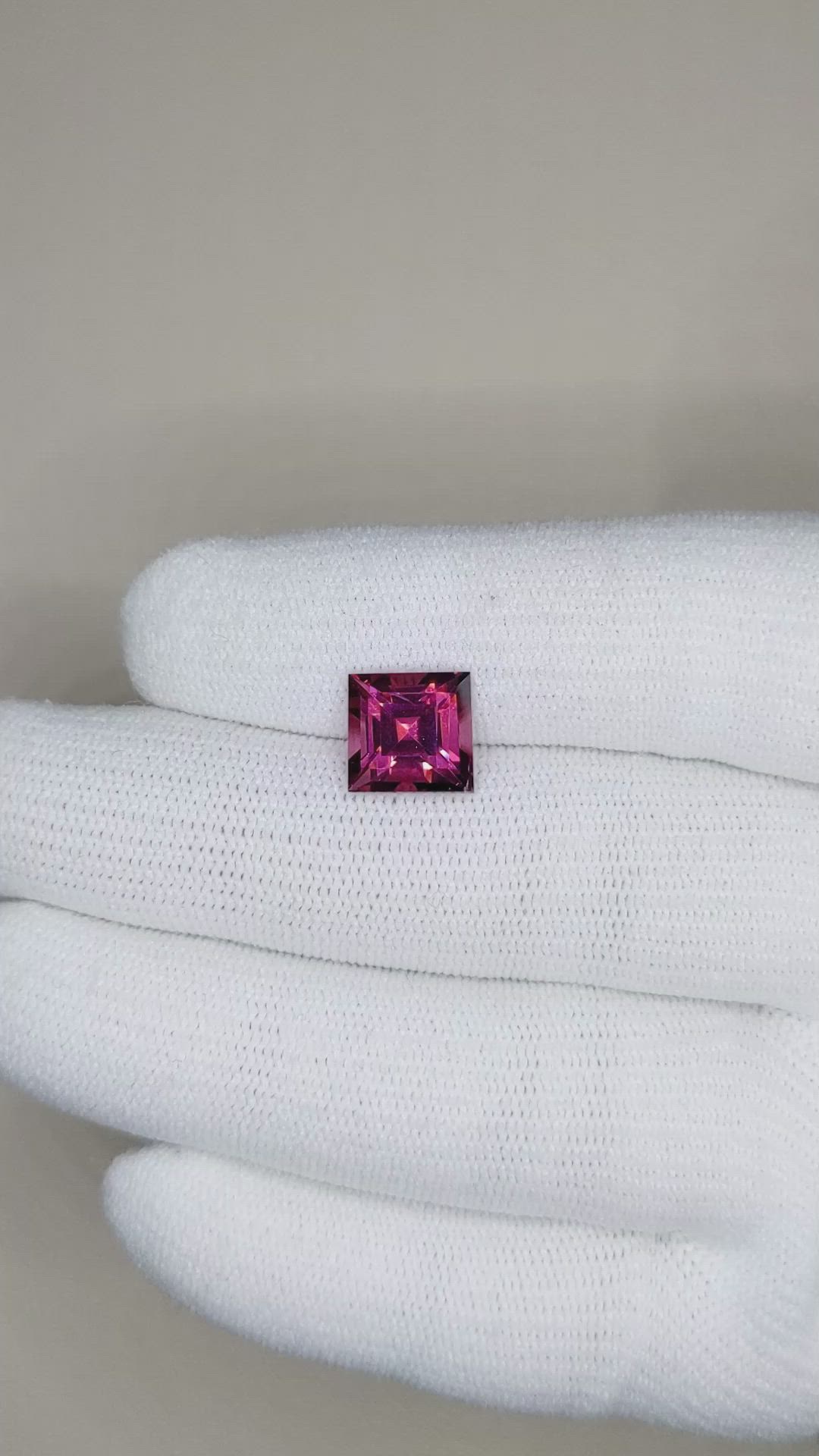 4.06 Ct. Rhodolite Garnet from Madagascar Size Video