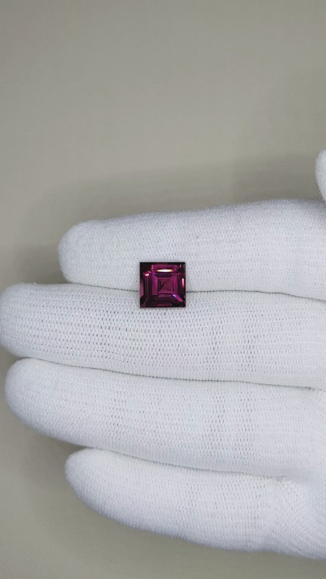 4.16 Ct. Rhodolite Garnet from Madagascar Size Video