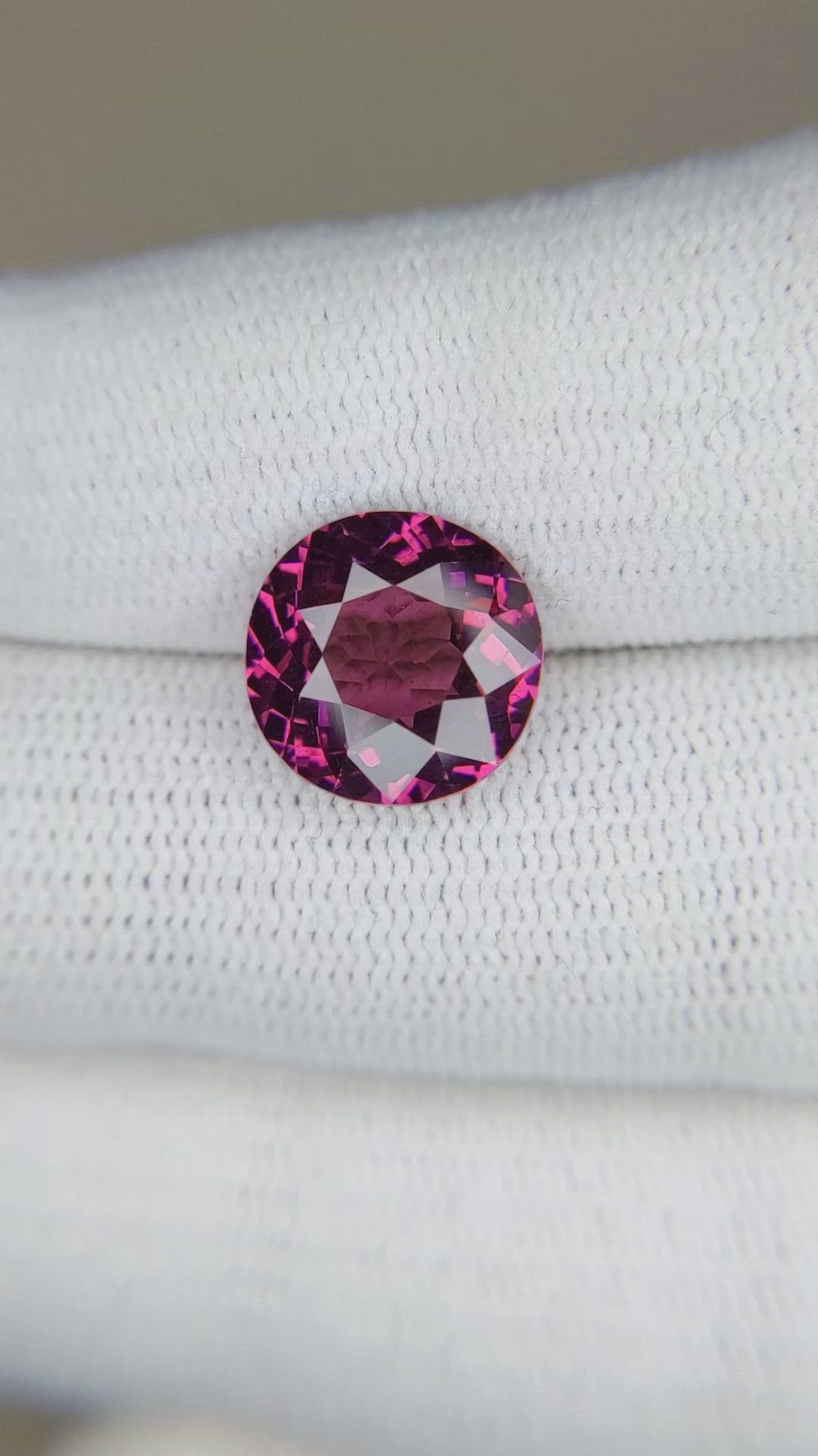 4.78 Ct. Rhodolite Garnet from Madagascar Size Video