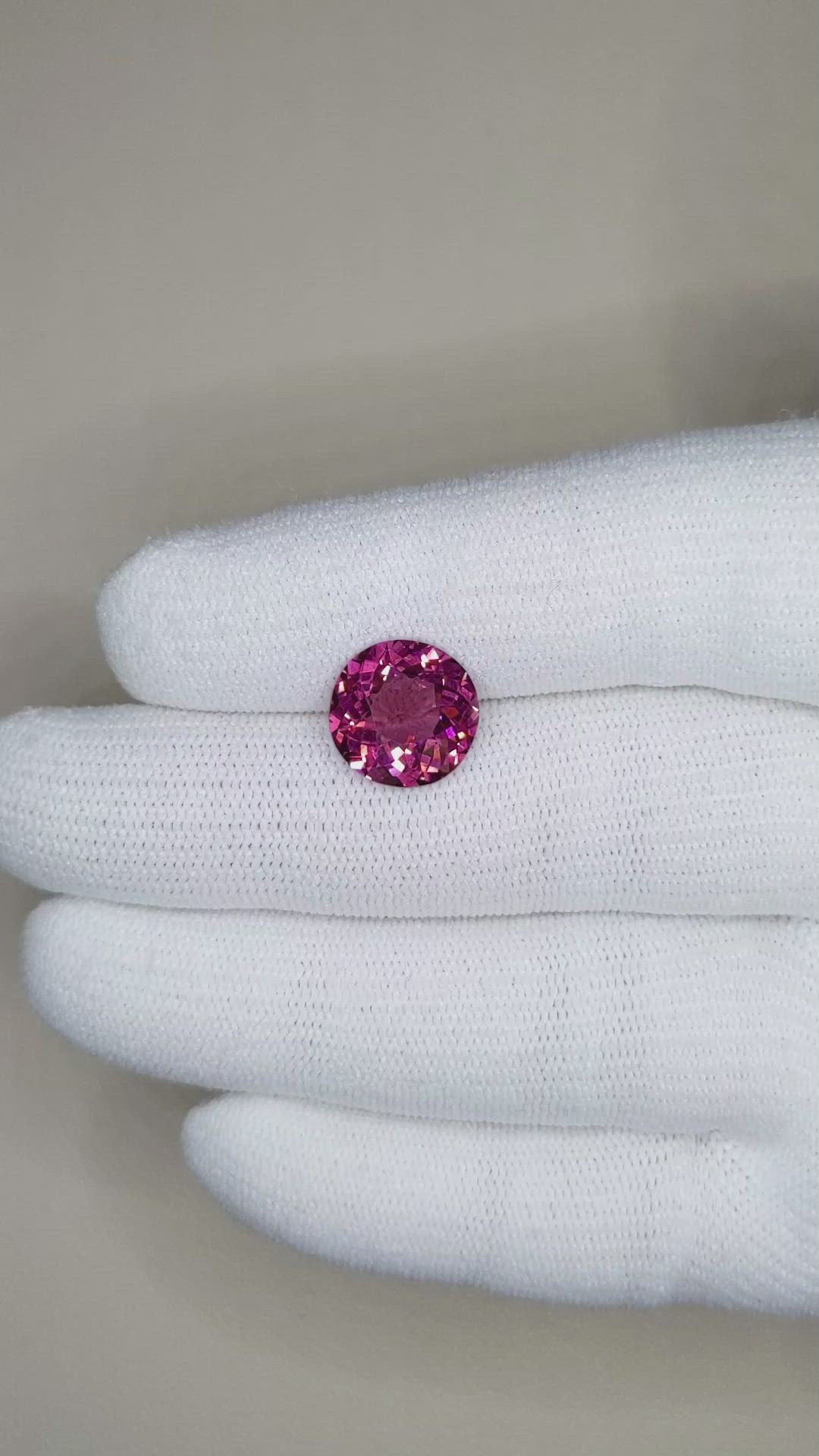 4.78 Ct. Rhodolite Garnet from Madagascar Size Video