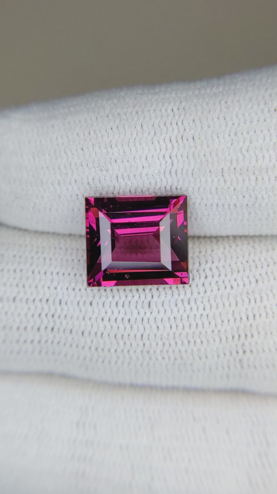 6.06 Ct. Rhodolite Garnet from Madagascar Size Video
