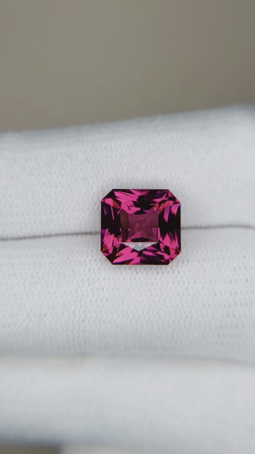 4.20 Ct. Rhodolite Garnet from Madagascar Size Video