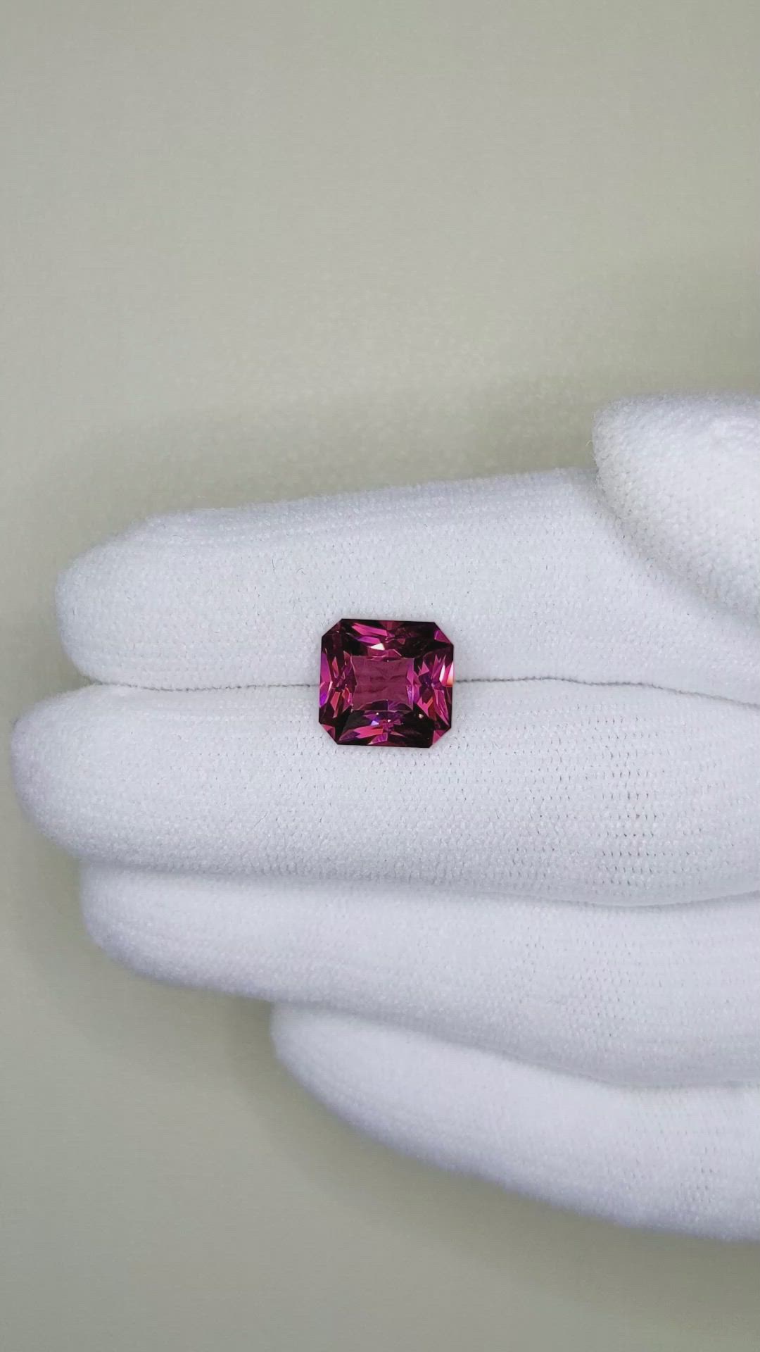 4.20 Ct. Rhodolite Garnet from Madagascar Size Video
