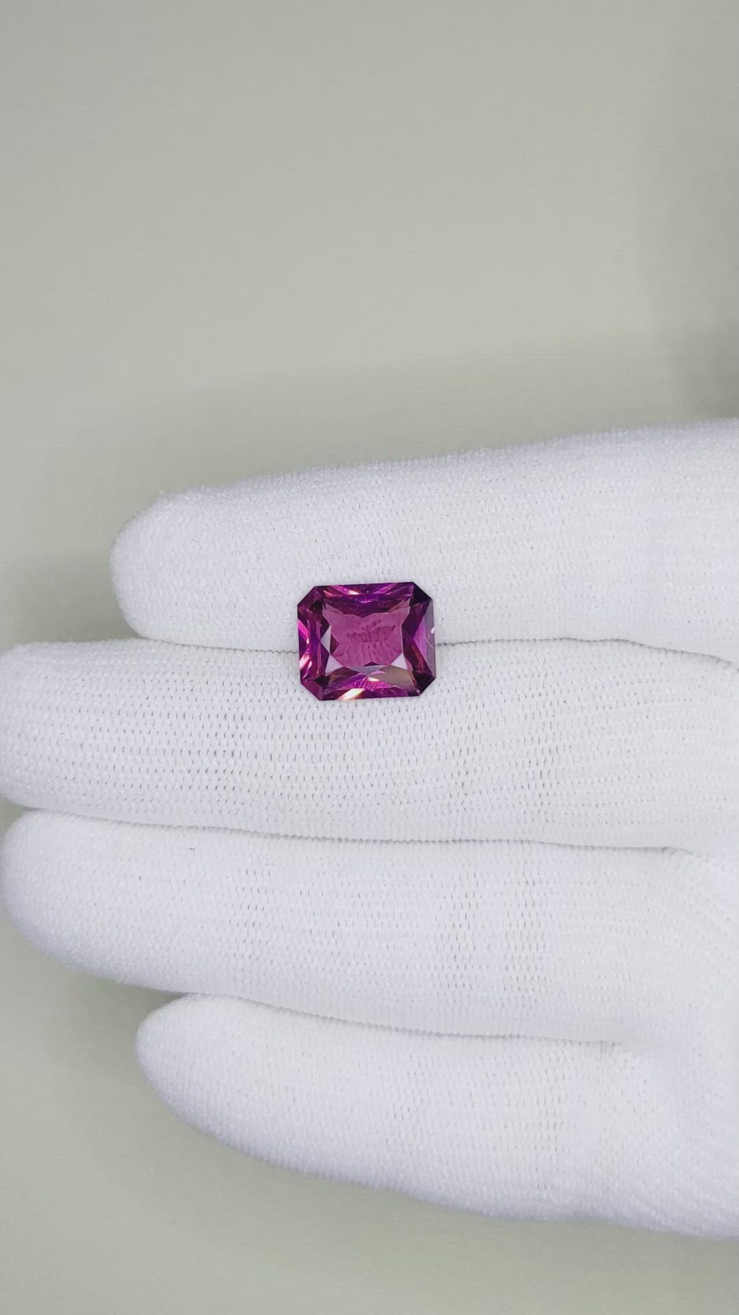 5.10 Ct. Rhodolite Garnet from Madagascar Size Video