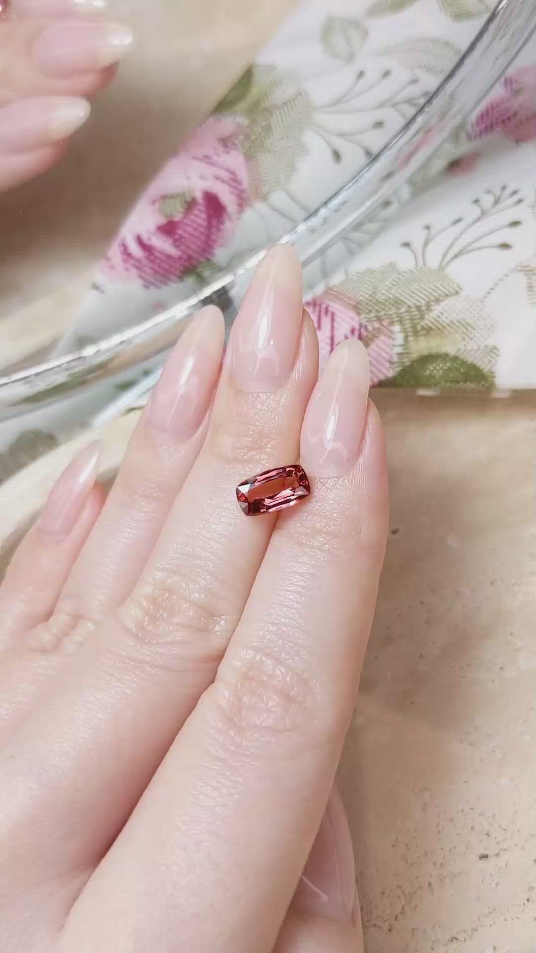 1.84 Ct. Rhodolite Garnet from Madagascar Size Video