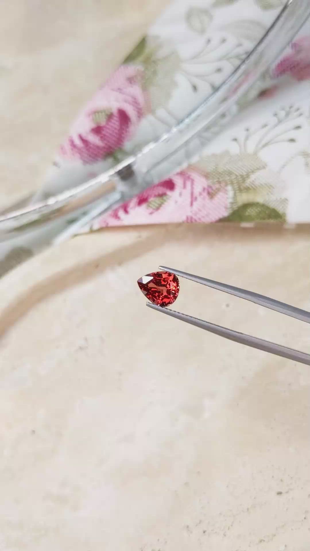 2.40 Ct. Spessartite Garnet from Madagascar Size Video