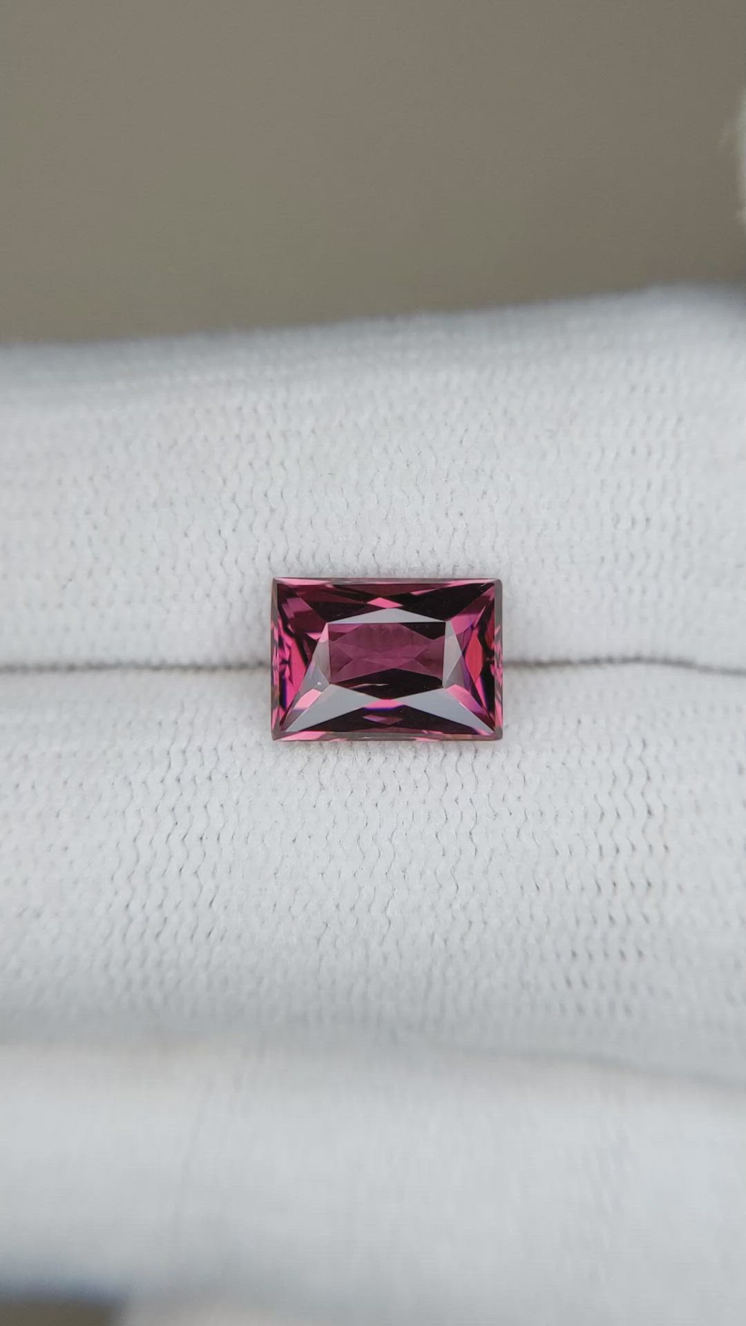 2.37 Ct. Rhodolite Garnet from Madagascar Size Video