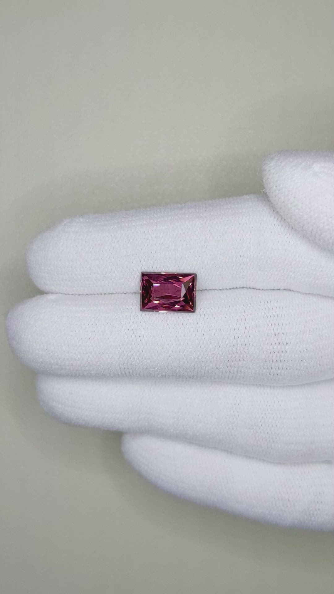 2.37 Ct. Rhodolite Garnet from Madagascar Size Video