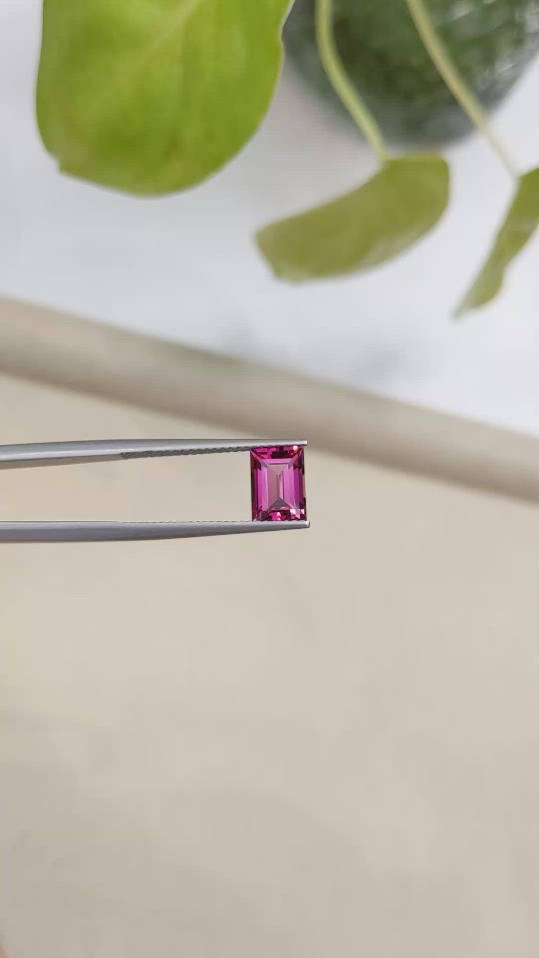 2.16 Ct. Rhodolite Garnet from Madagascar Size Video