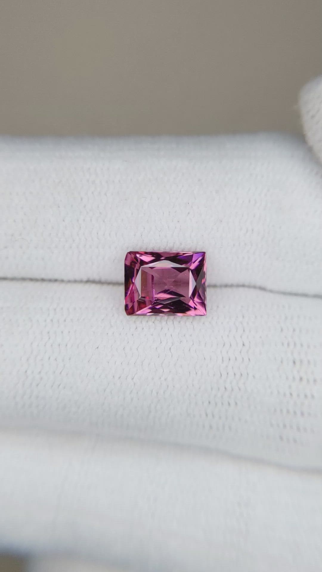 1.70 Ct. Rhodolite Garnet from Madagascar Size Video
