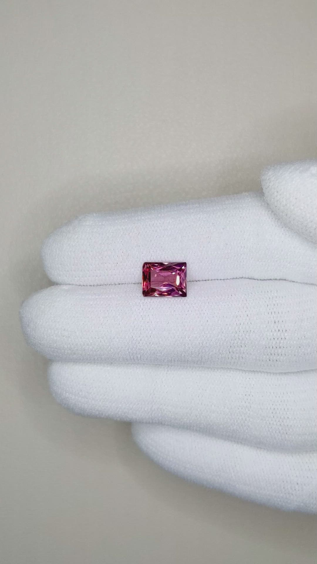1.70 Ct. Rhodolite Garnet from Madagascar Size Video