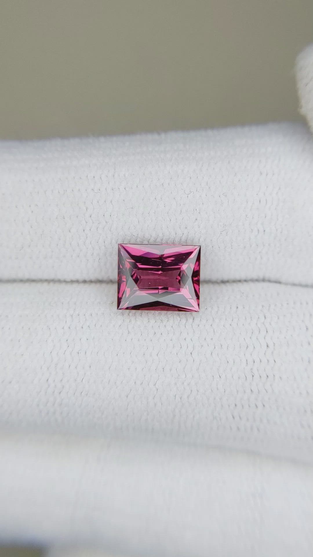 2.05 Ct. Rhodolite Garnet from Madagascar Size Video