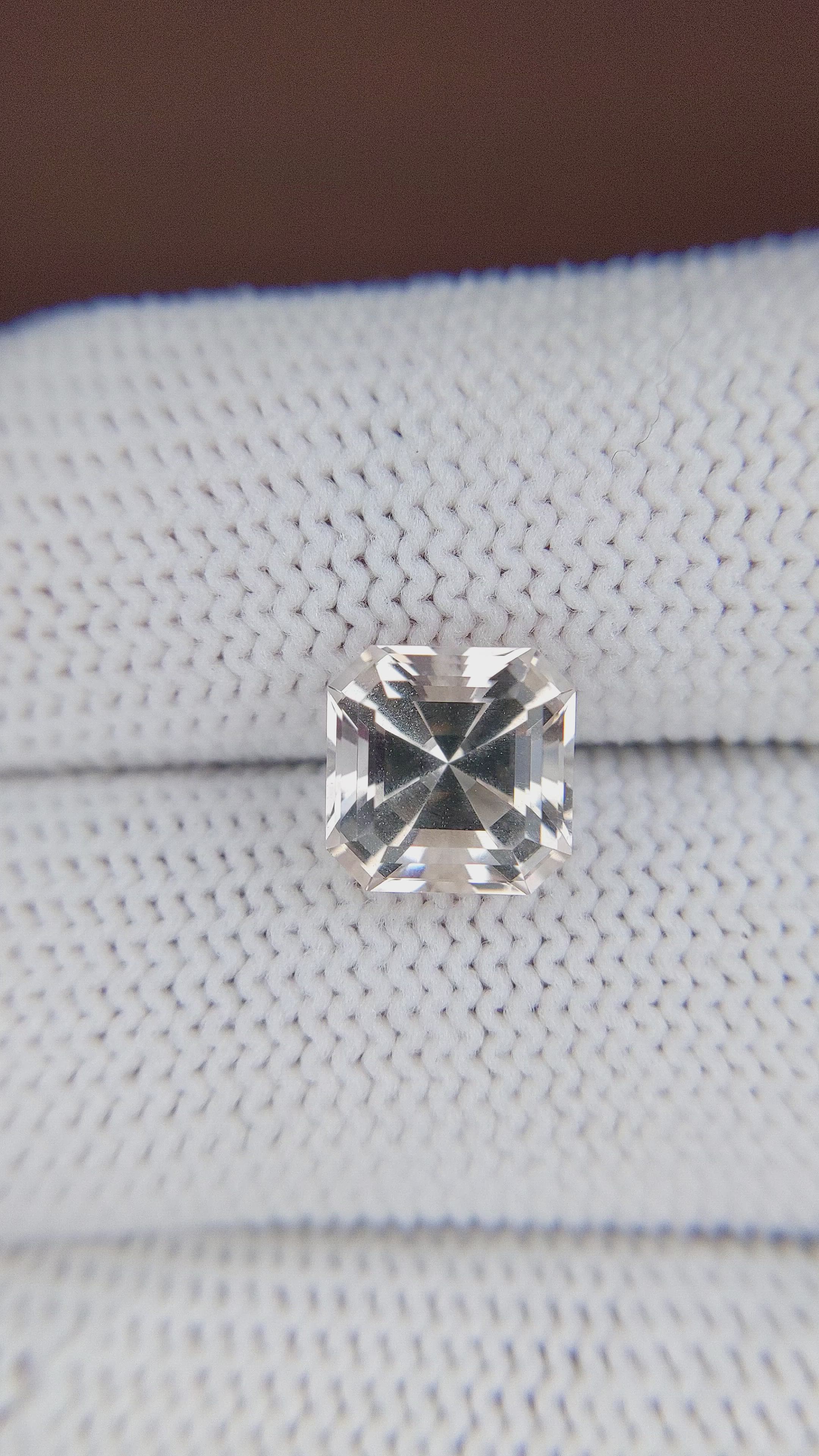 3.72 Ct. Quartz from Madagascar Size Video