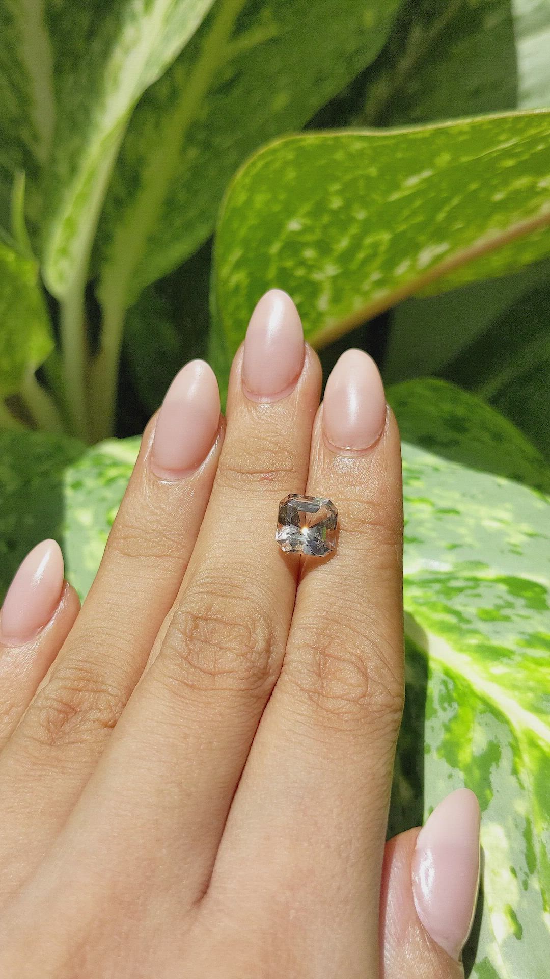 3.72 Ct. Quartz from Madagascar Size Video