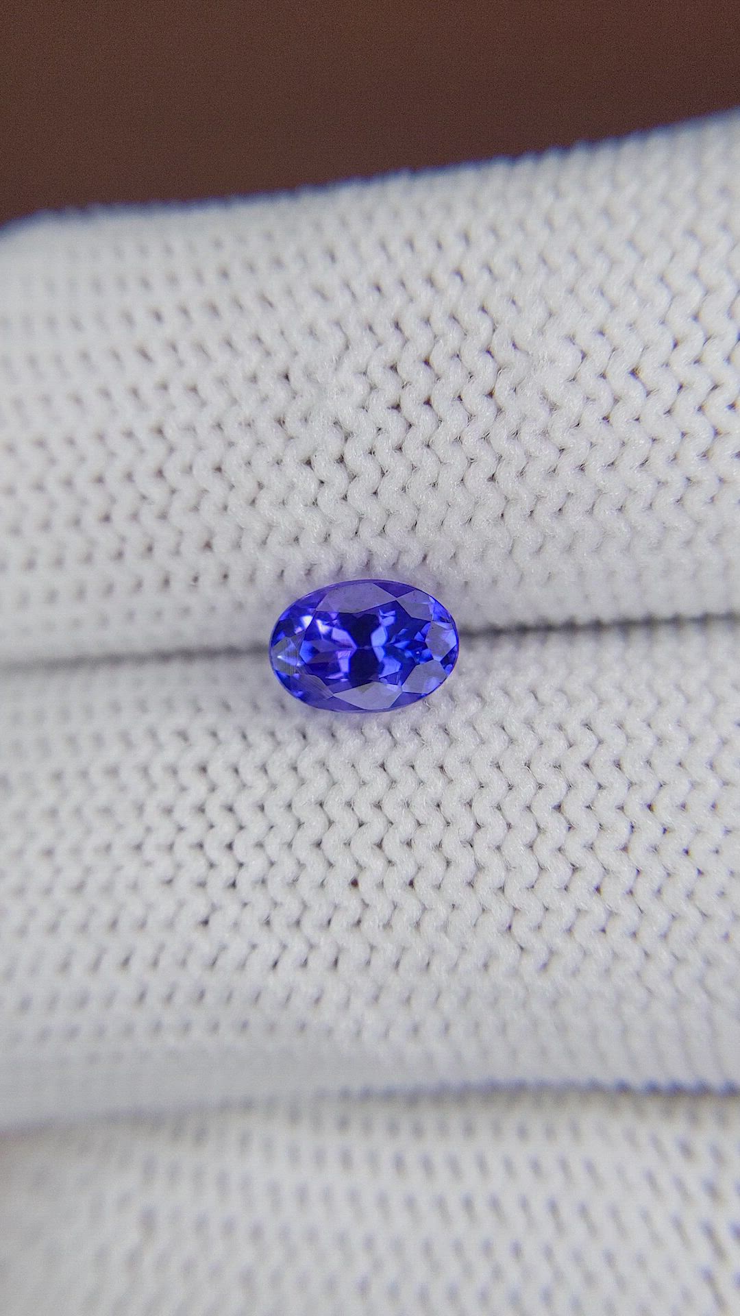 0.95 Ct. Tanzanite from Tanzania Size Video