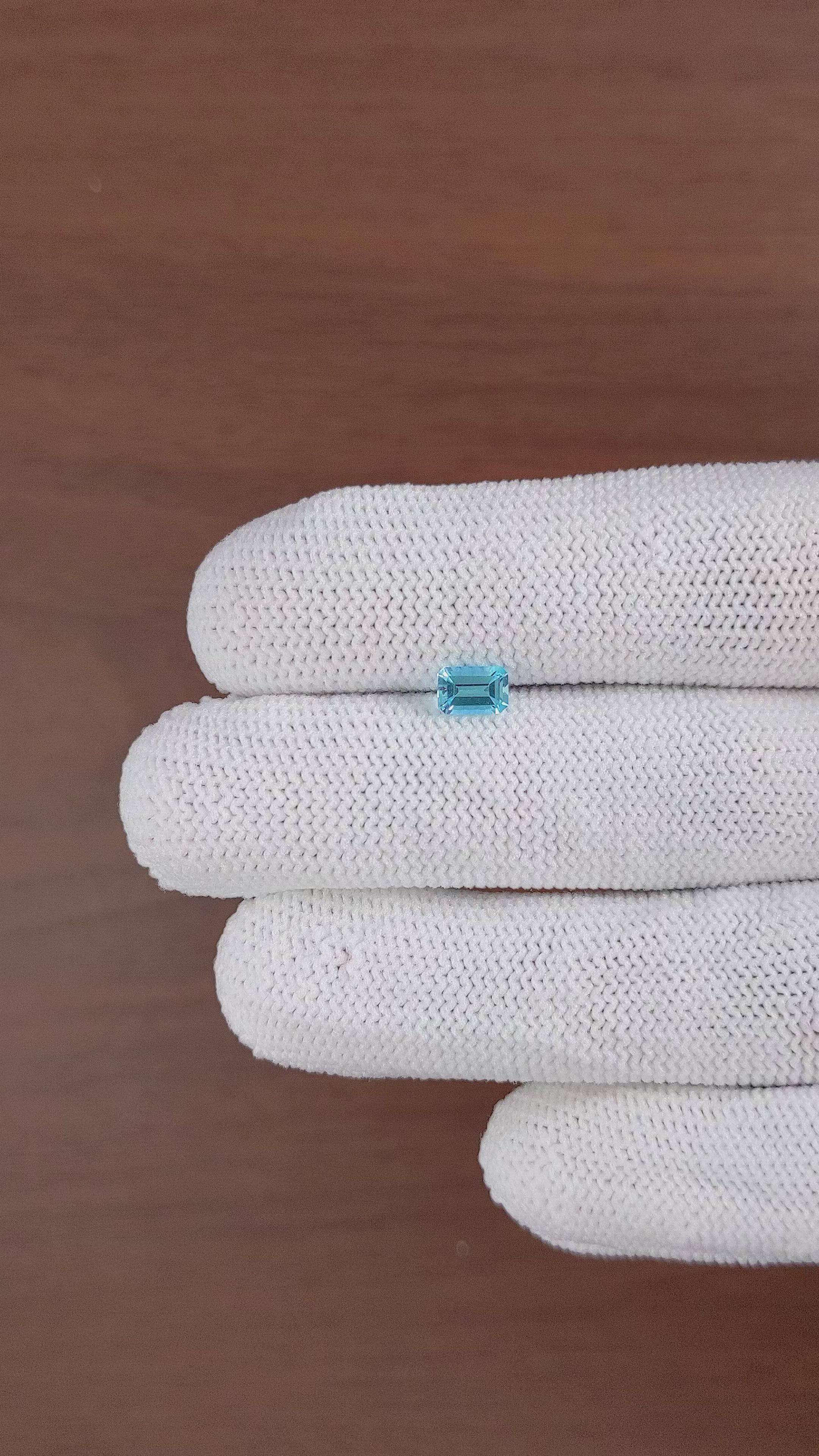 0.64 Ct. Topaz from Ceylon (Sri Lanka) Size Video