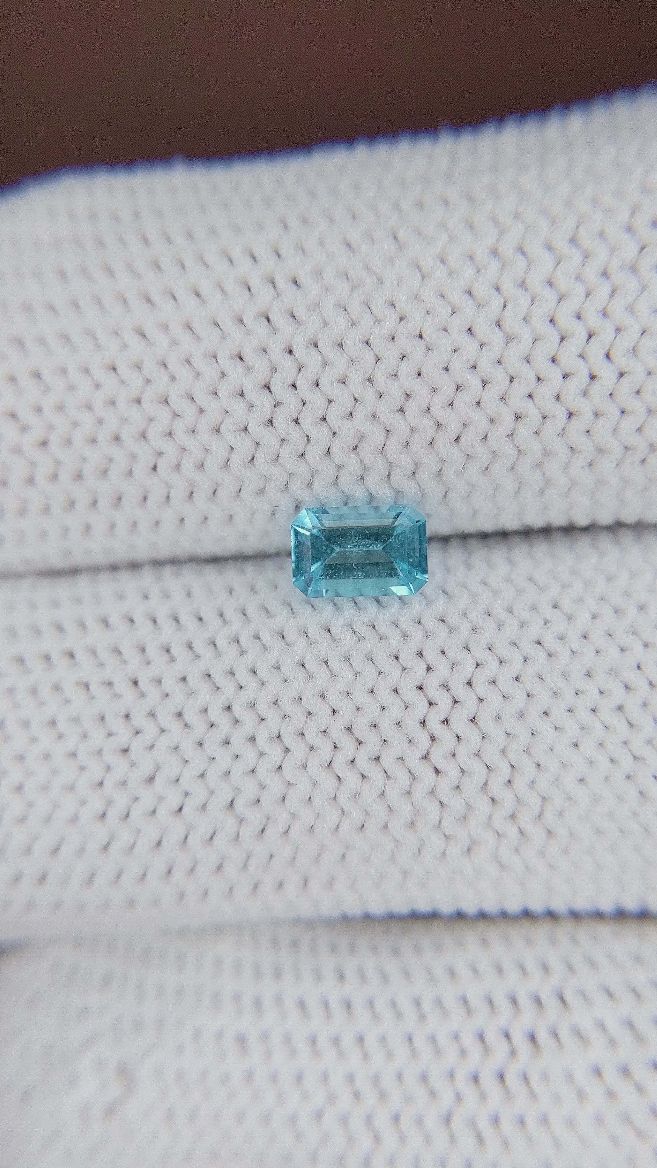 0.68 Ct. Topaz from Ceylon (Sri Lanka) Size Video
